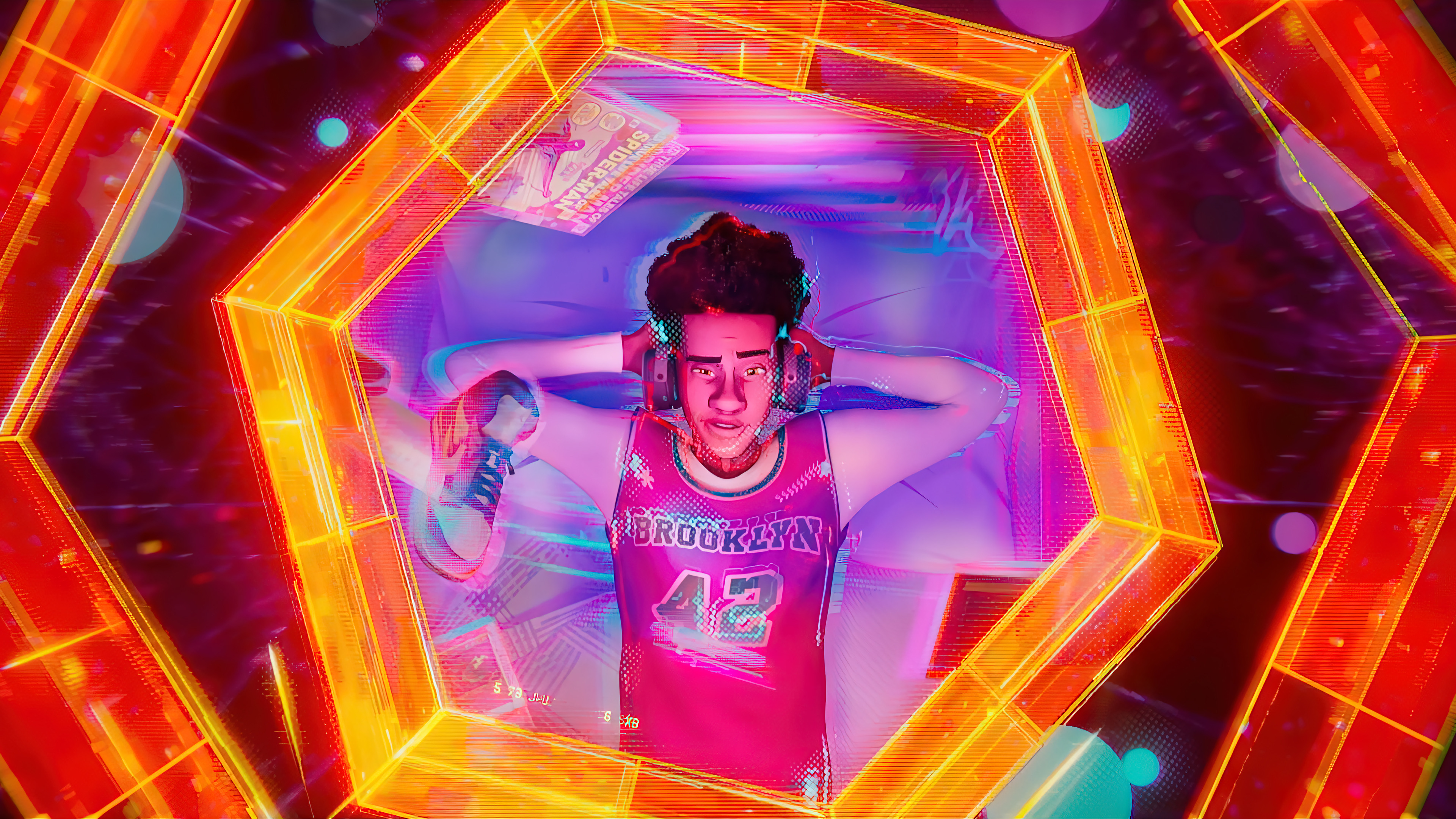 Across The Spider Verse Wallpaper 4K HD