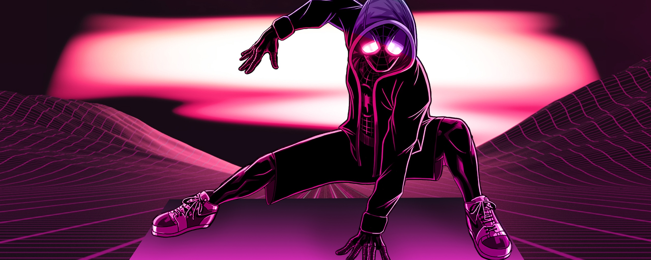 Neon Spider Man 4k 4k Wallpaper