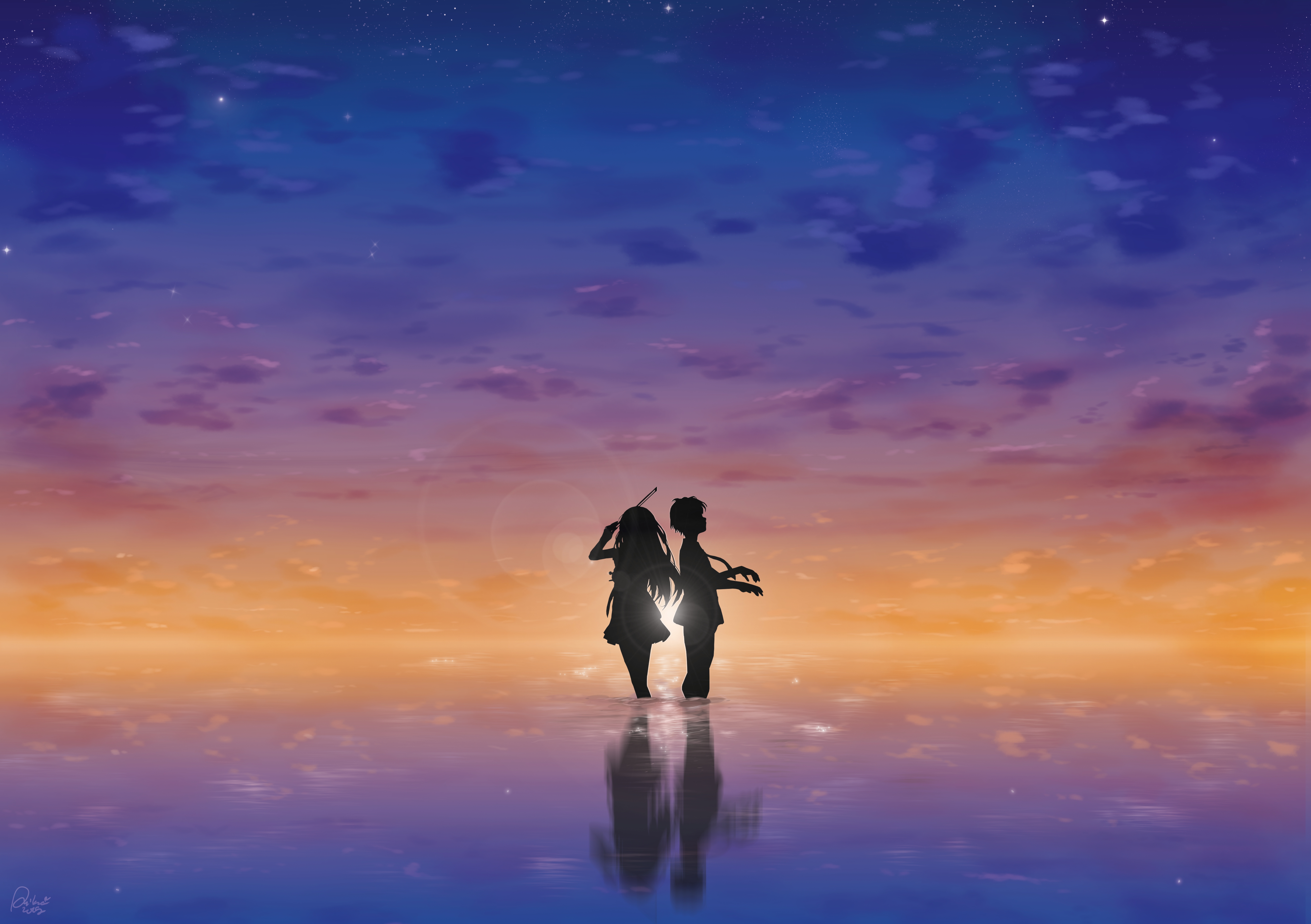 Your Lie in April 4K Ultra HD Wallpaper