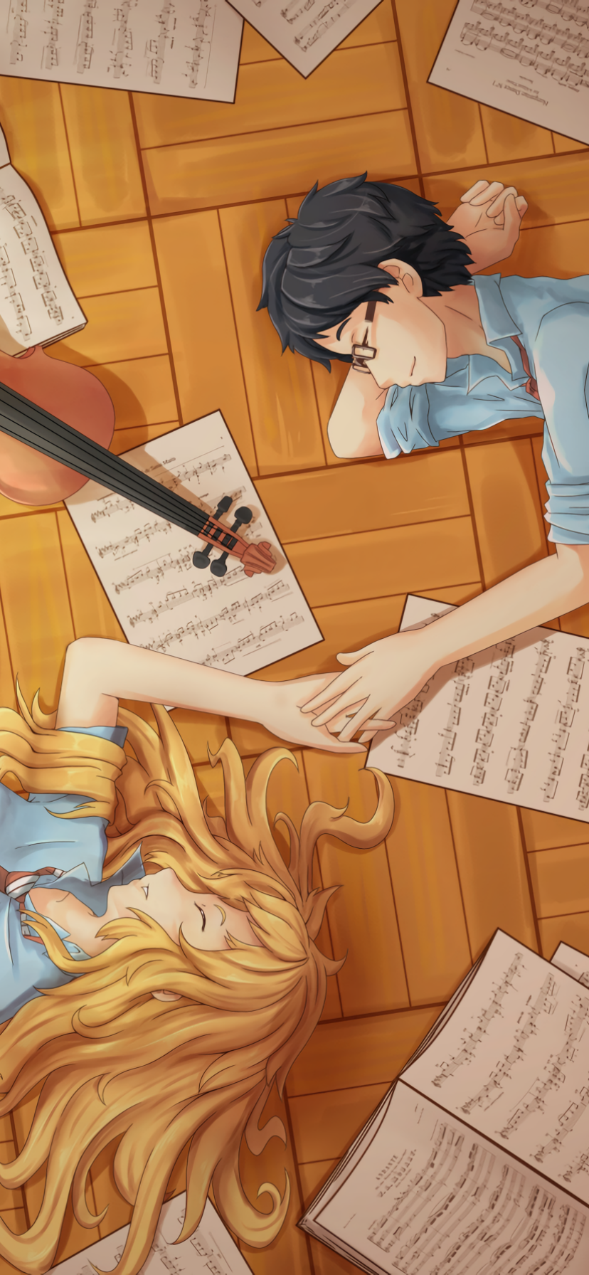 Anime Your Lie in April, Kousei Arima