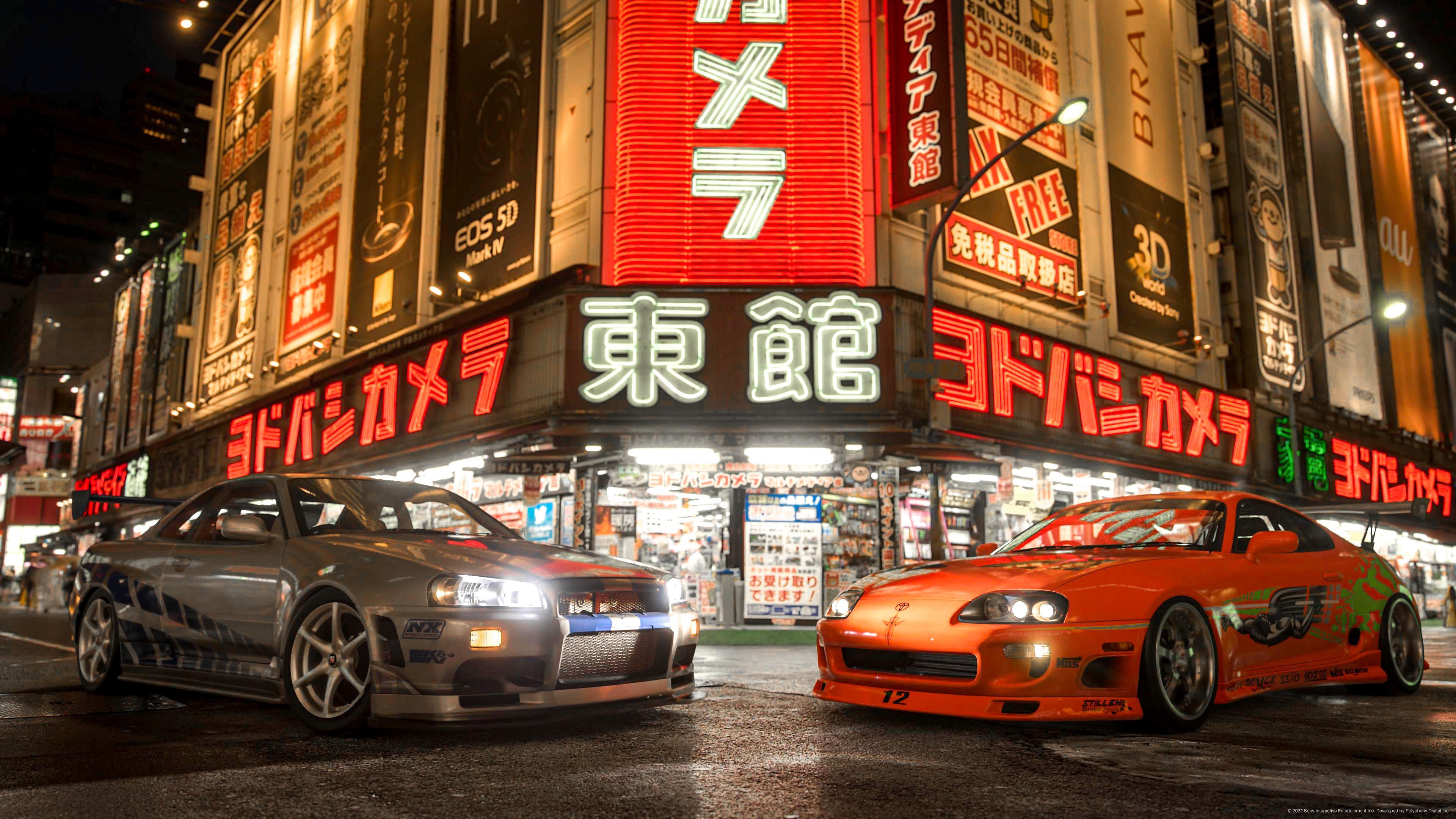 Skyline & Supra from the original F&F time classics!