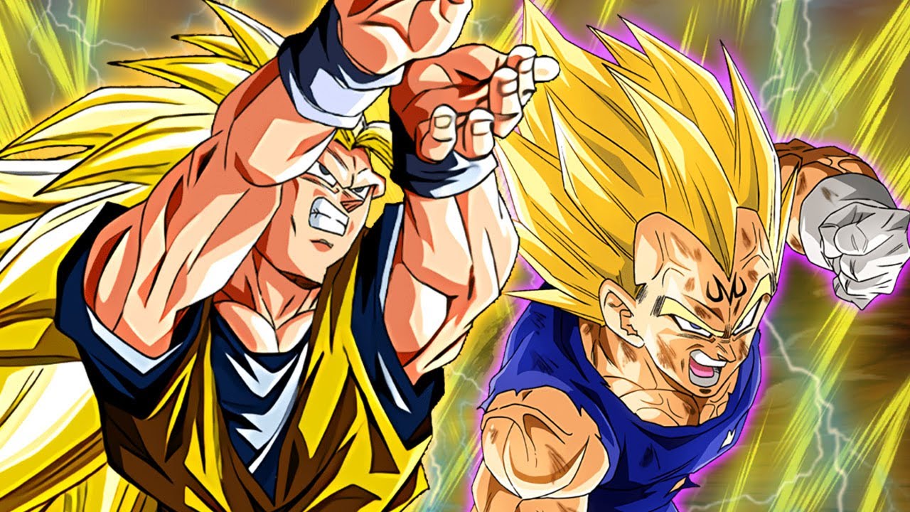 PHY GOKU AND INT MAJIN VEGETA