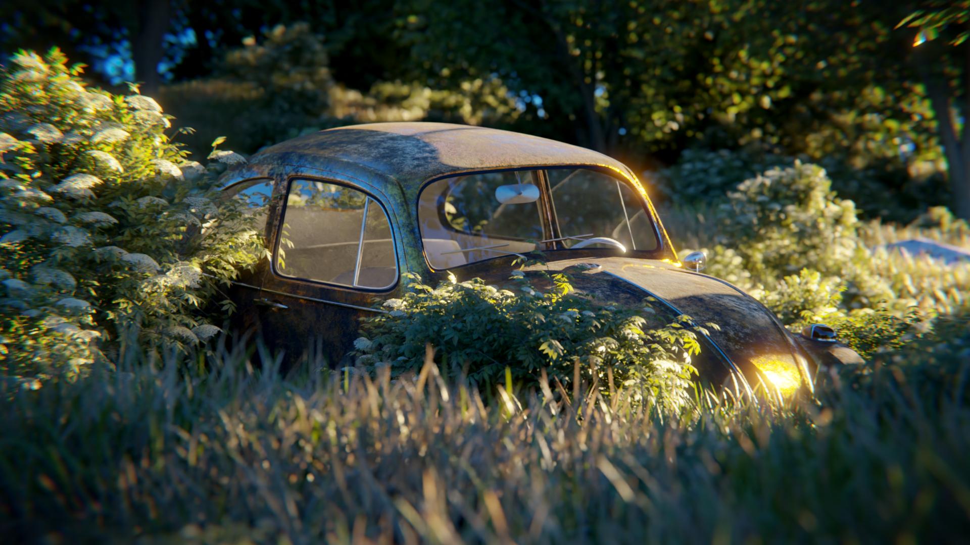 Tutorial: Abandoned Volkswagen Beetle