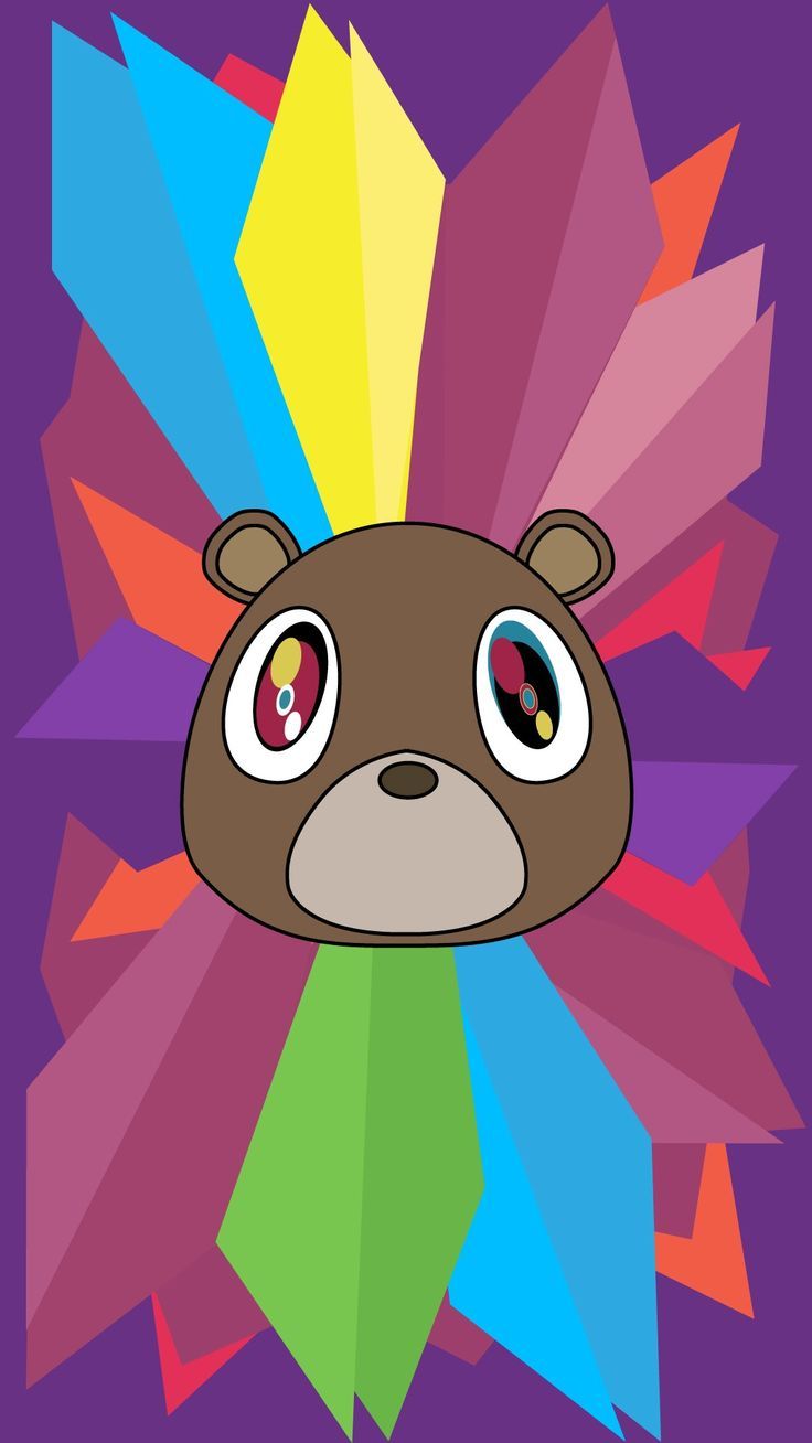 Lovely Dropout Bear Wallpaper. Kanye
