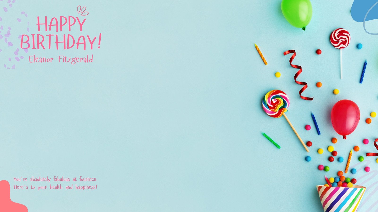 birthday Zoom background