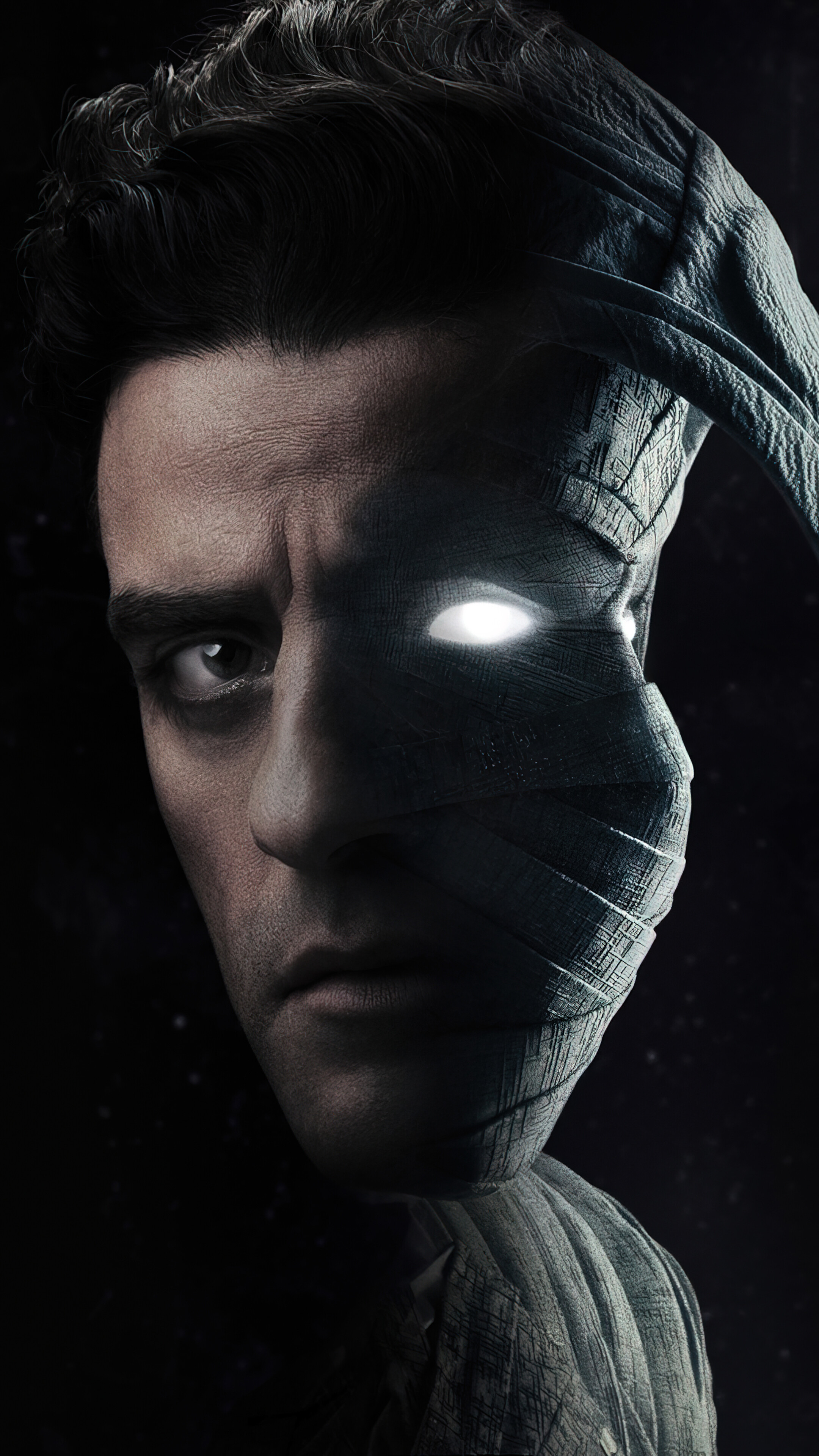 Moon Knight Series Poster Oscar Isaac