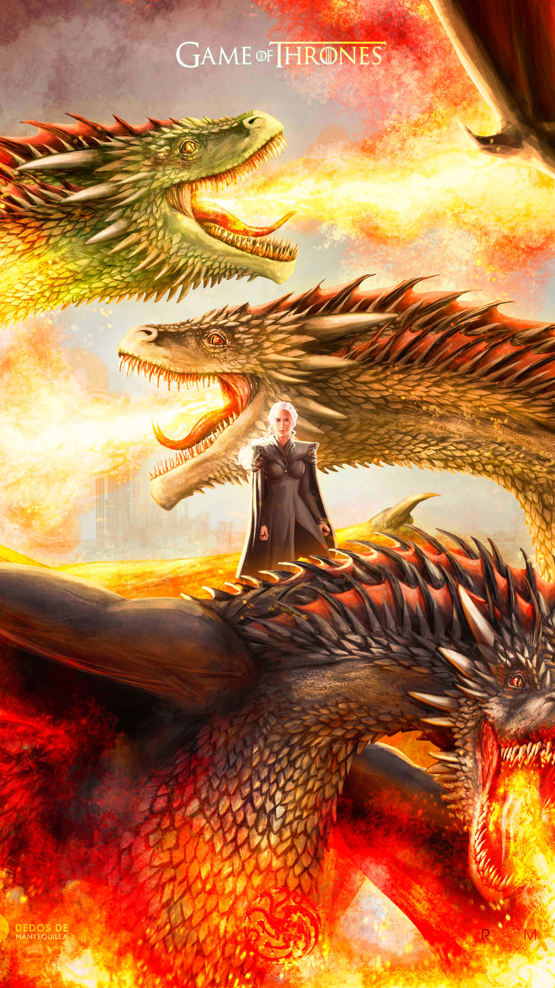 Mother Of Dragons Artwork