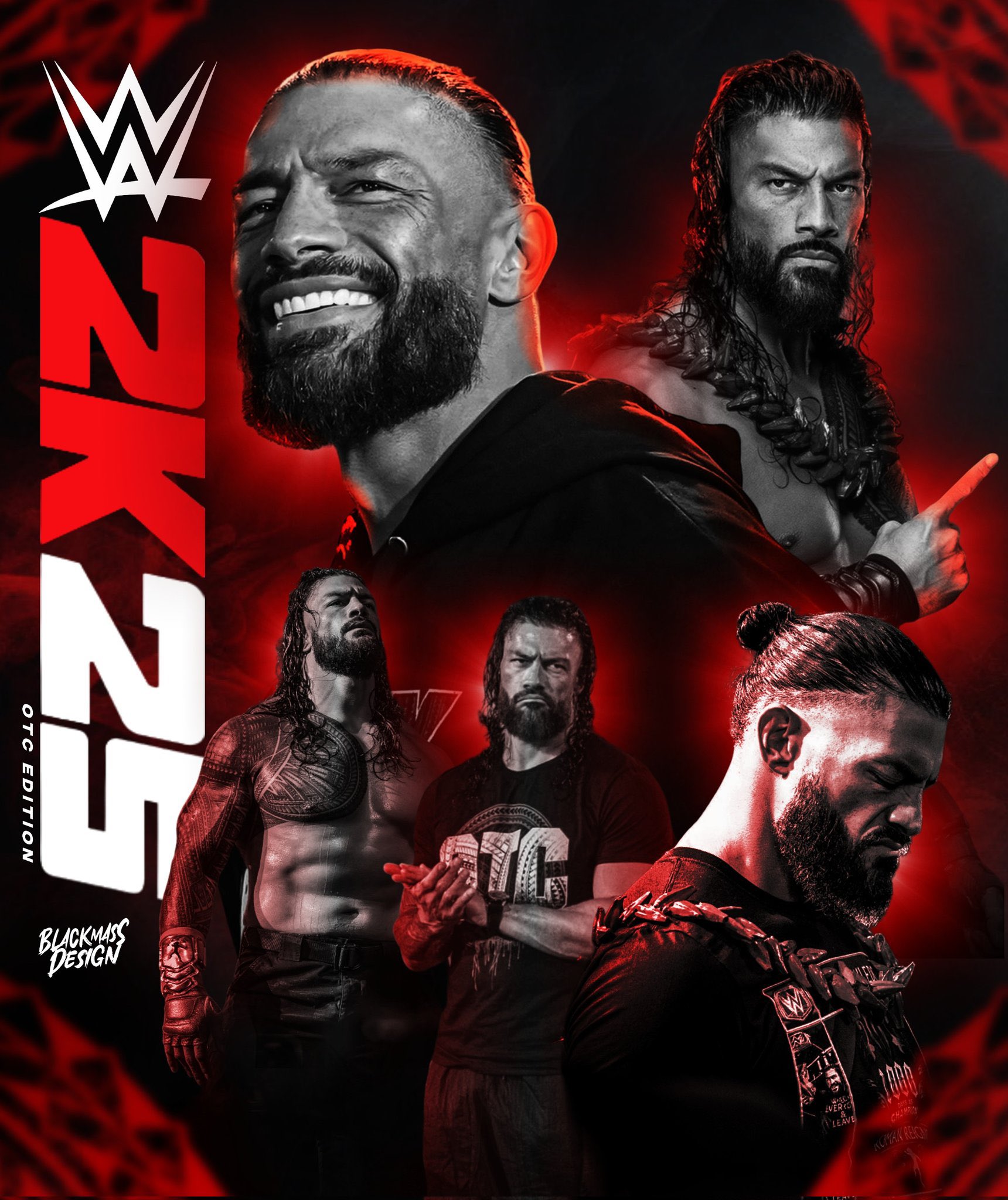 ROMAN REIGNS IS YOUR WWE 2K25 COVER