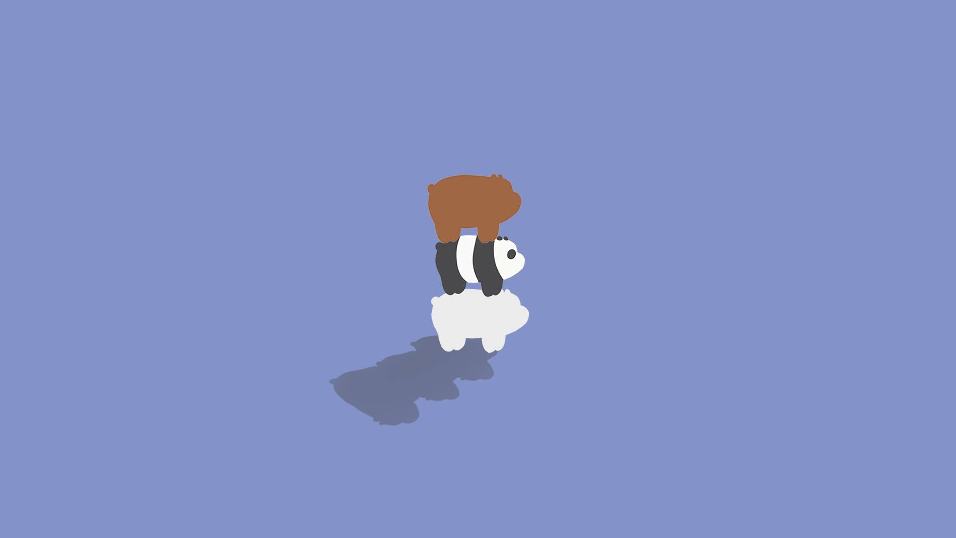 Ice Bear Panda Grizzly Minimalist