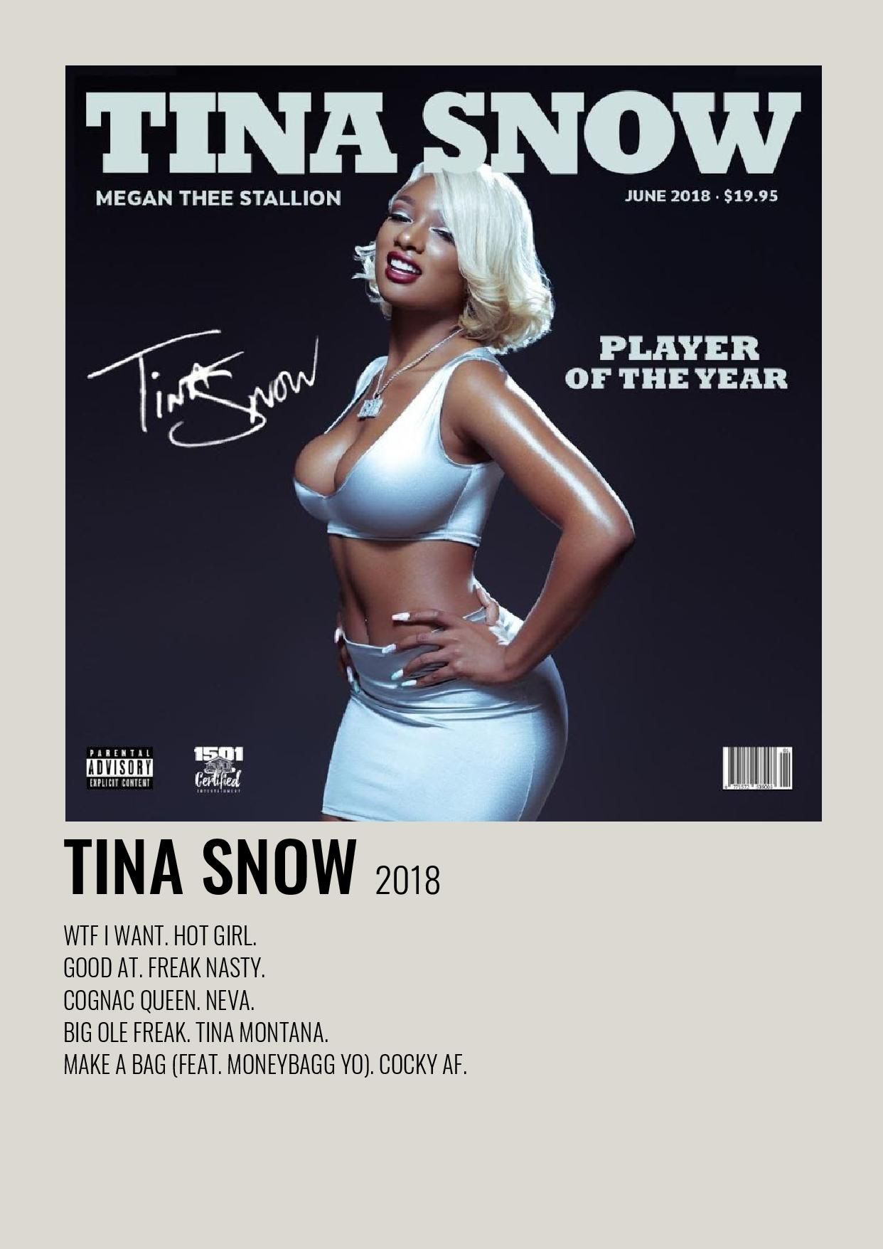 Megan Thee Stallion Minimalist Album Poster