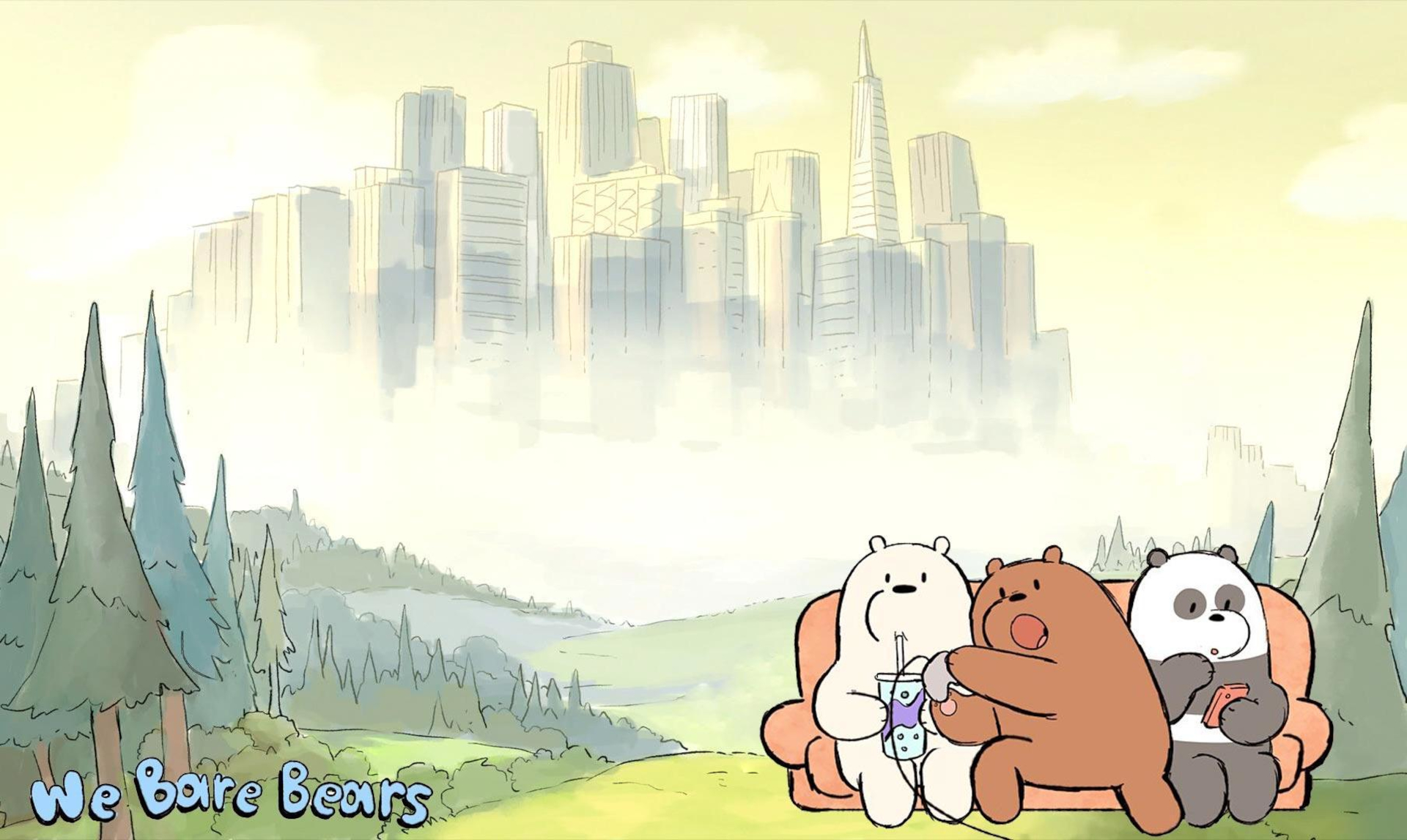 Download TV Show We Bare Bears HD Wallpaper