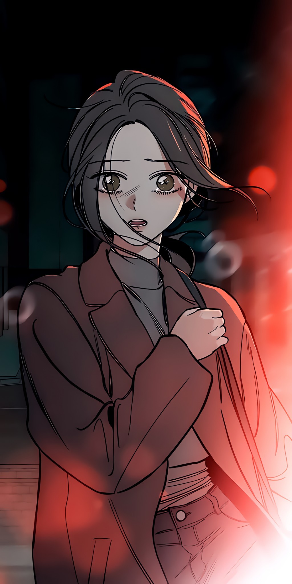 tears on a withered flower