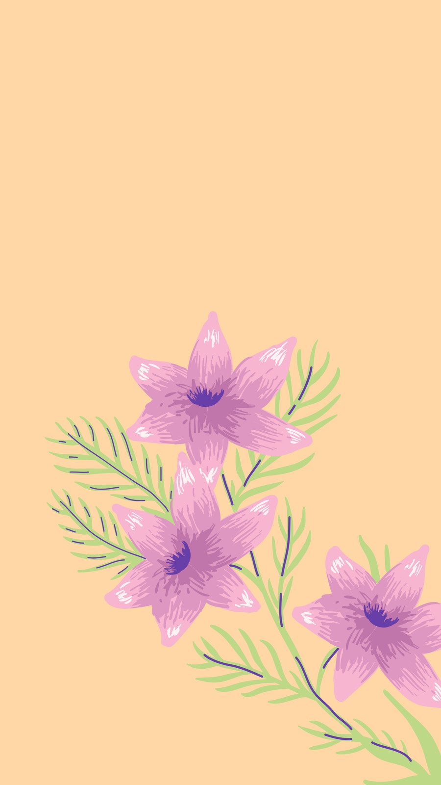 Free spring aesthetic phone wallpaper