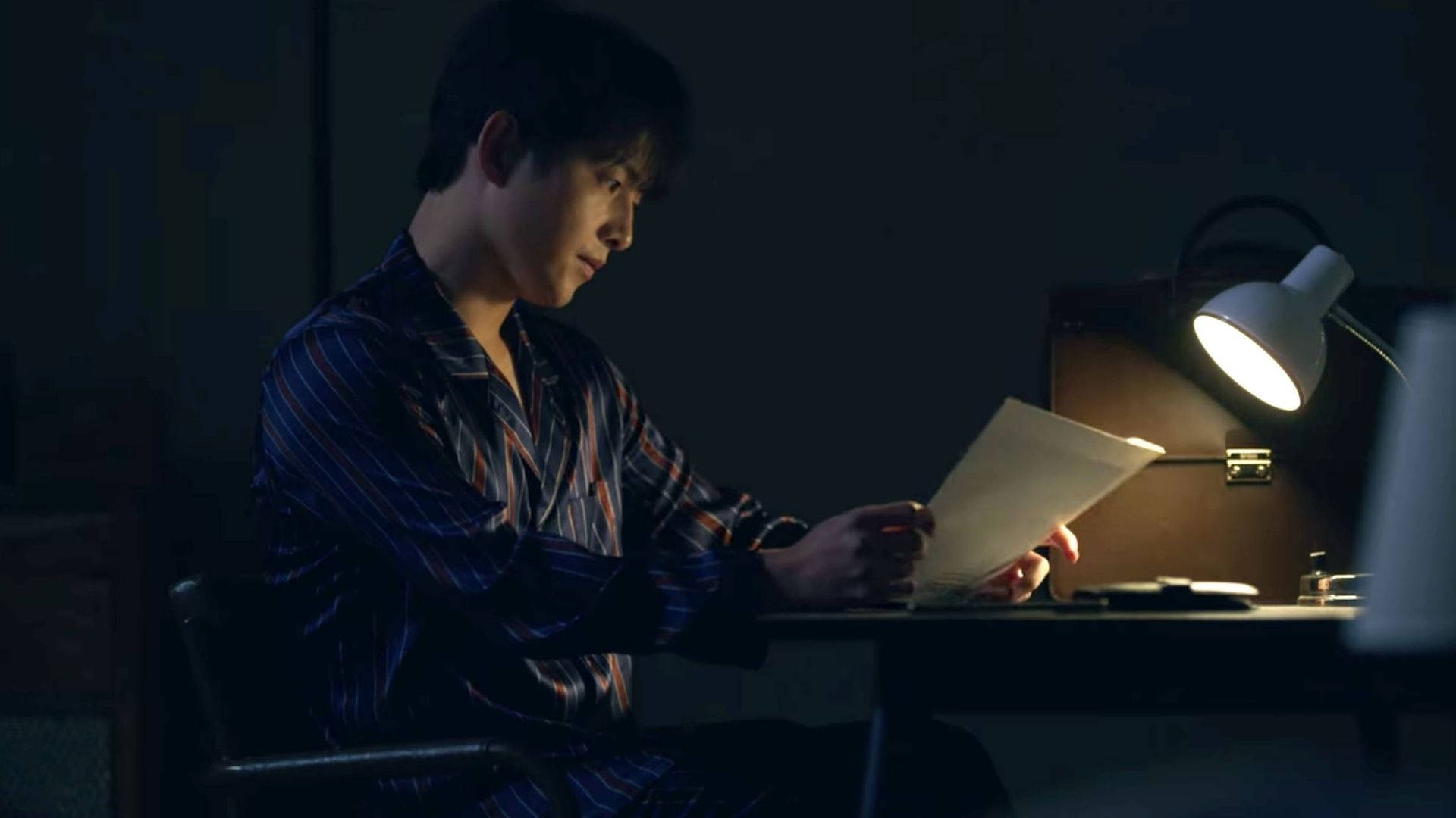 Vincenzo Engrossed In His Studies