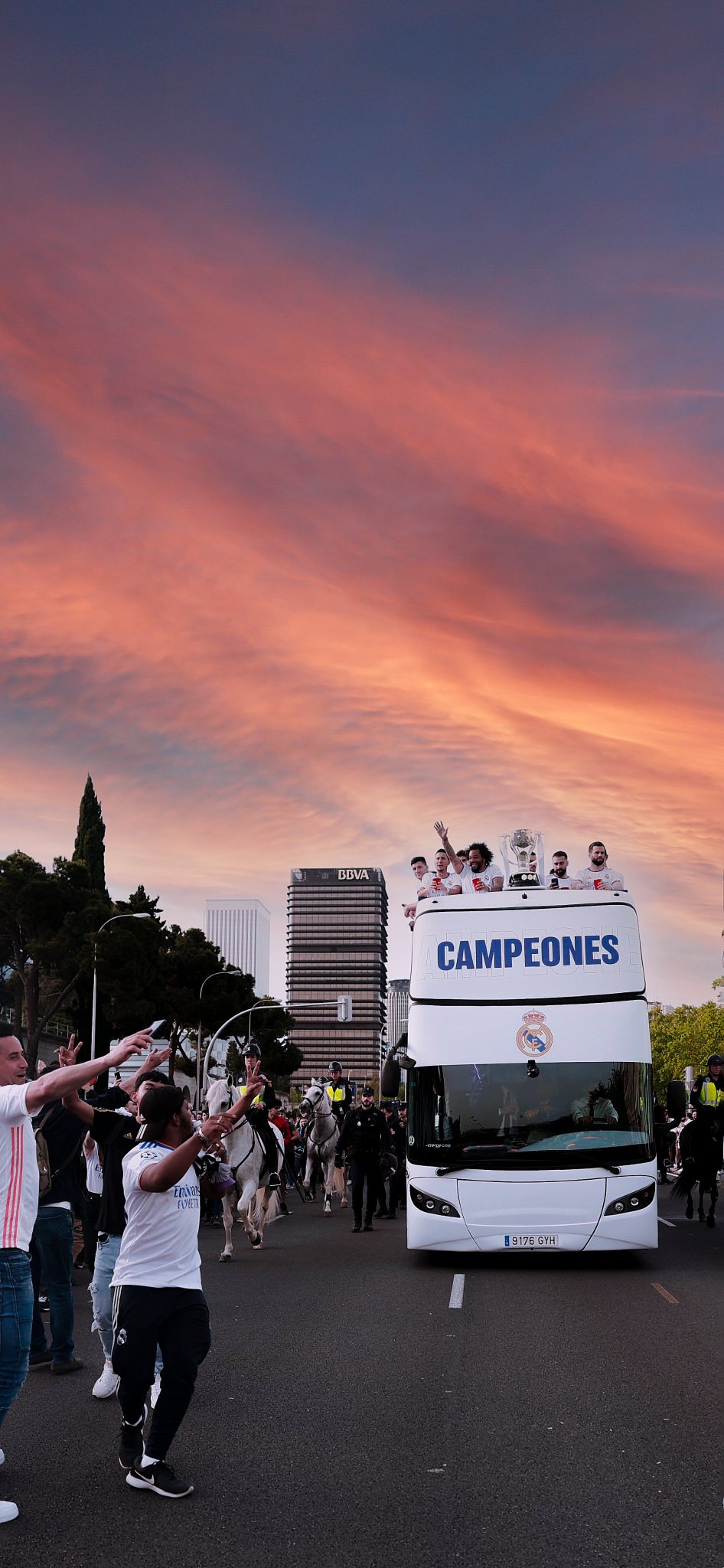 Real Madrid La Liga celebration