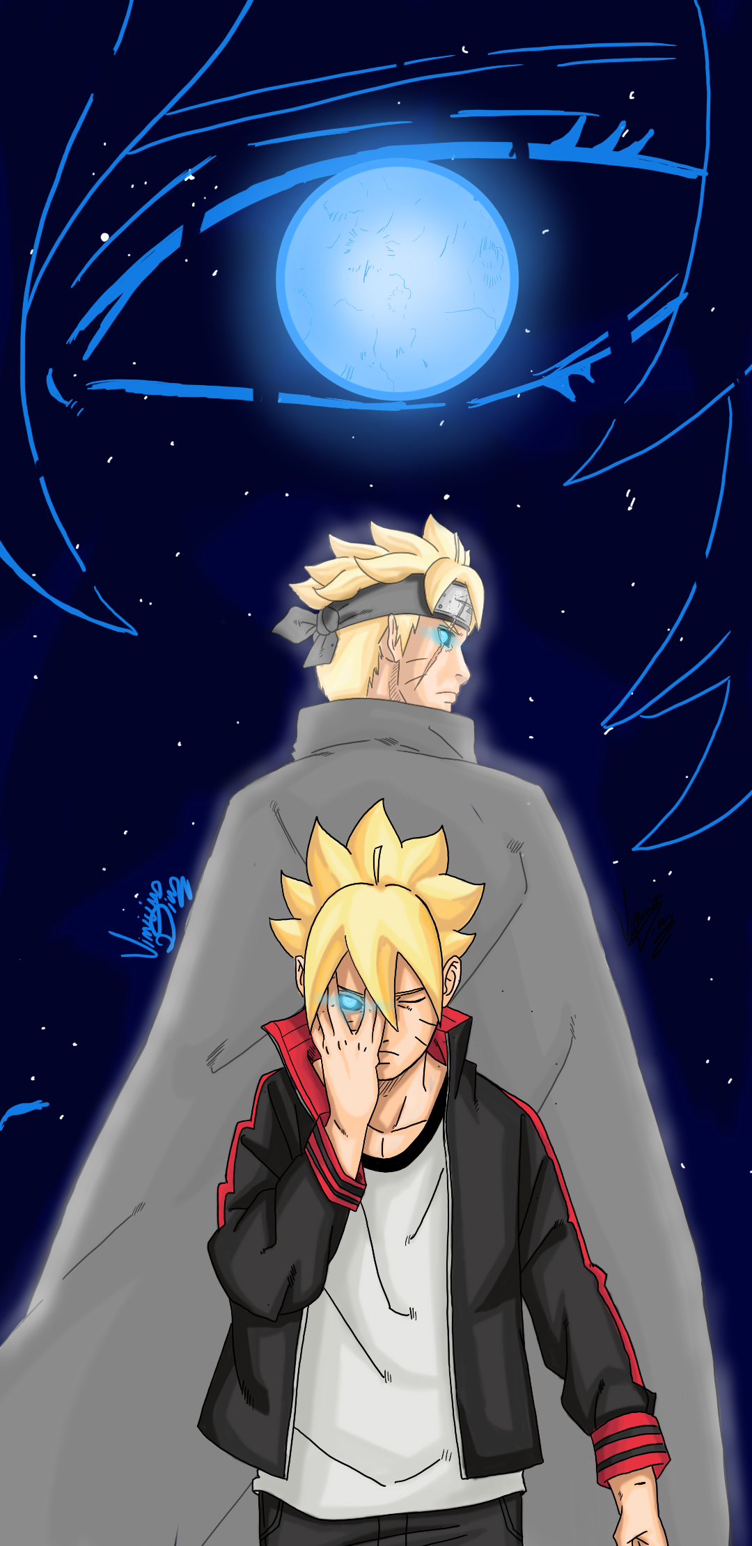 forward Toneri and Boruto meeting