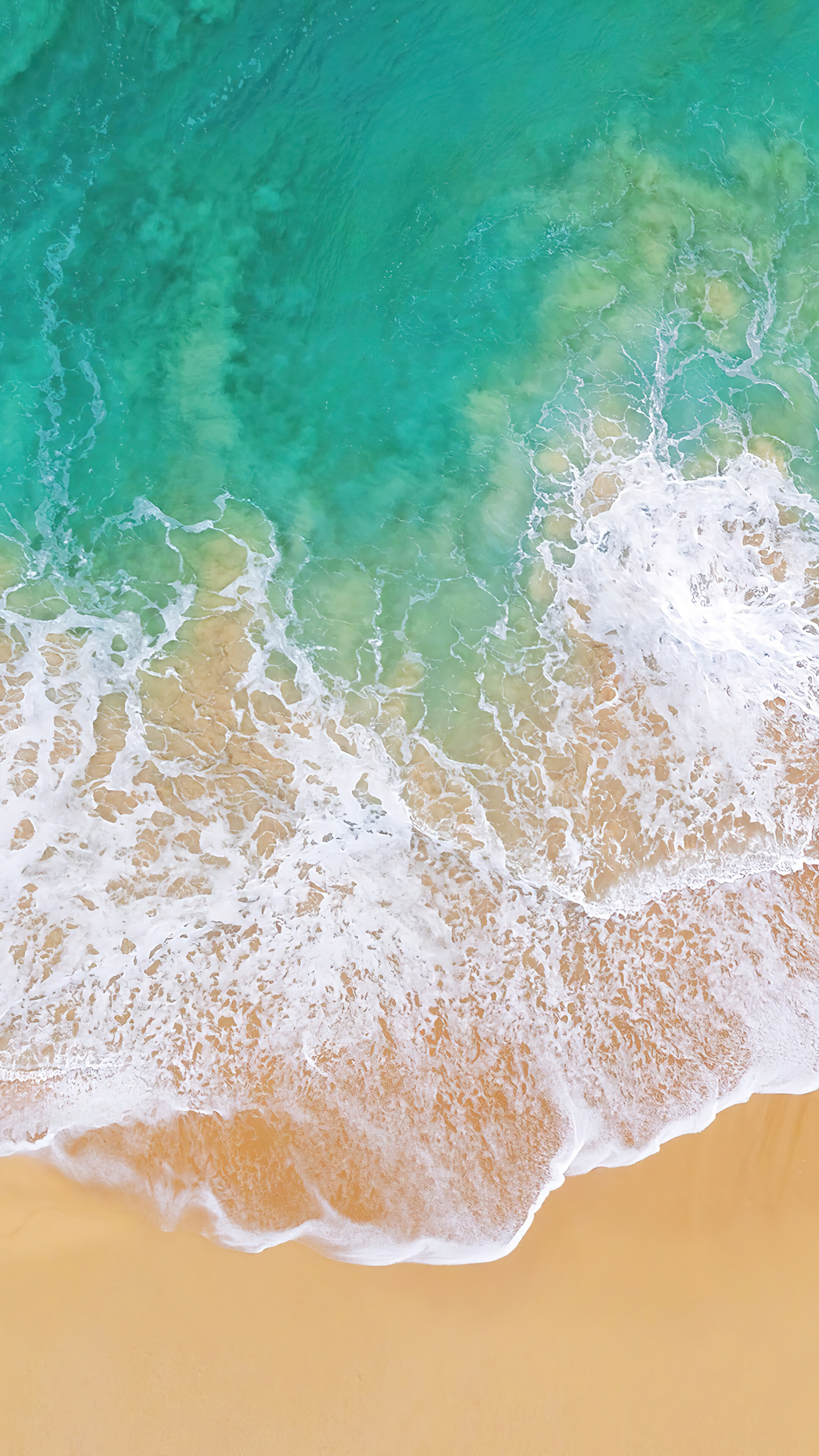 Ocean Beach Aerial View Wallpaper