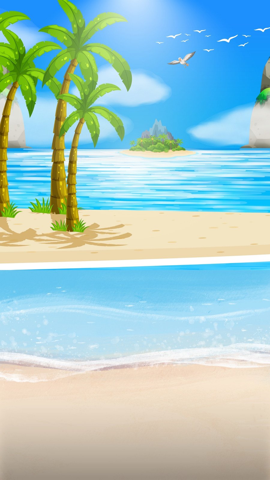 beach phone wallpaper