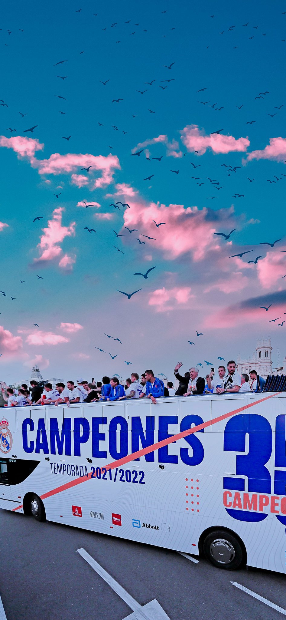 Real Madrid La Liga celebration