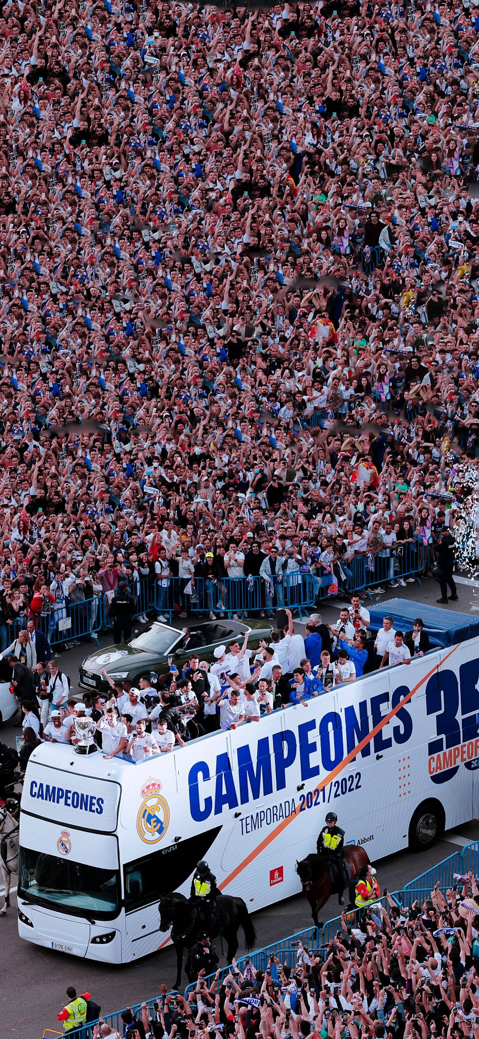 Real Madrid La Liga celebration