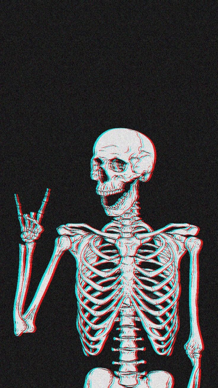 skeleton wallpaper