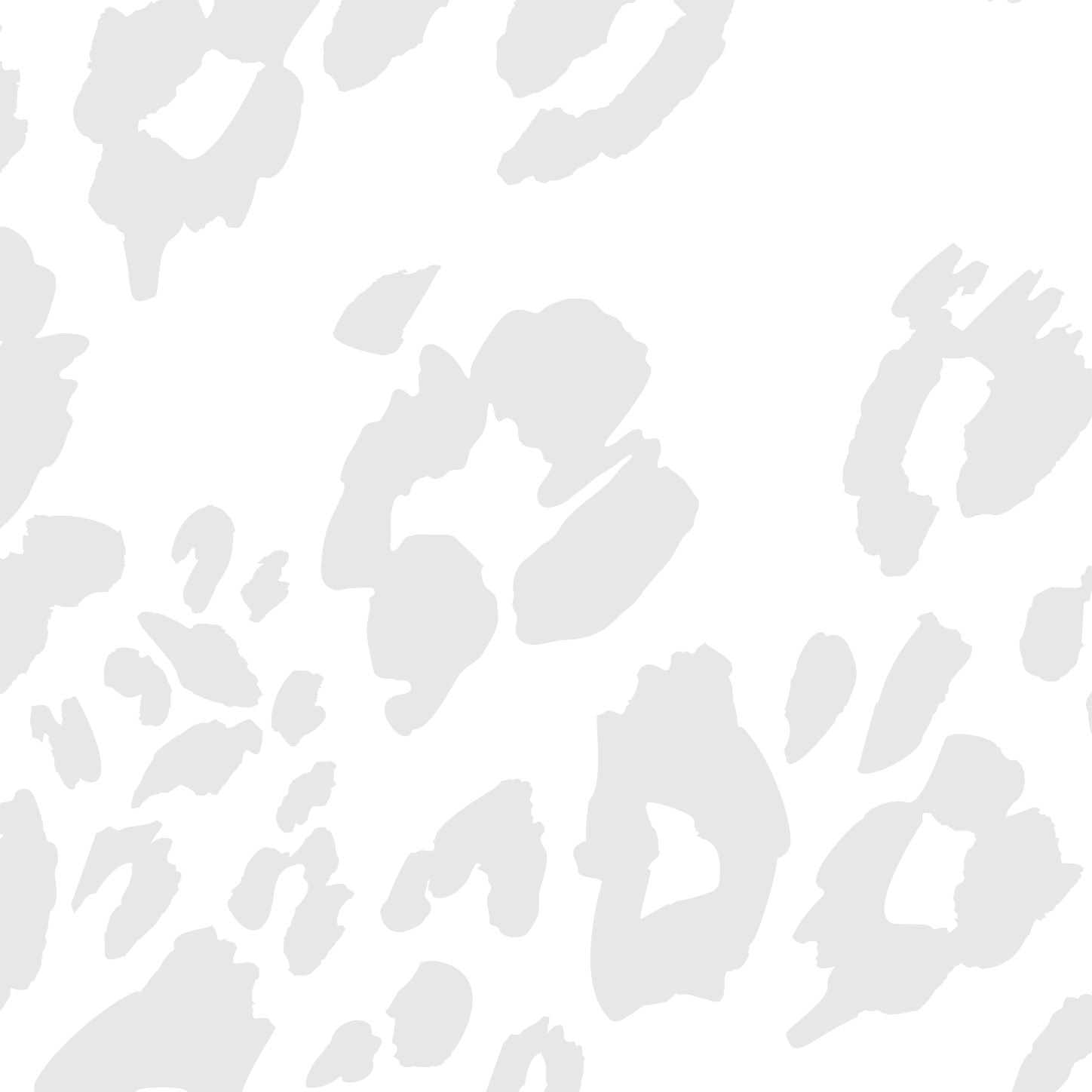 Grey and White Leopard Print Wallpaper