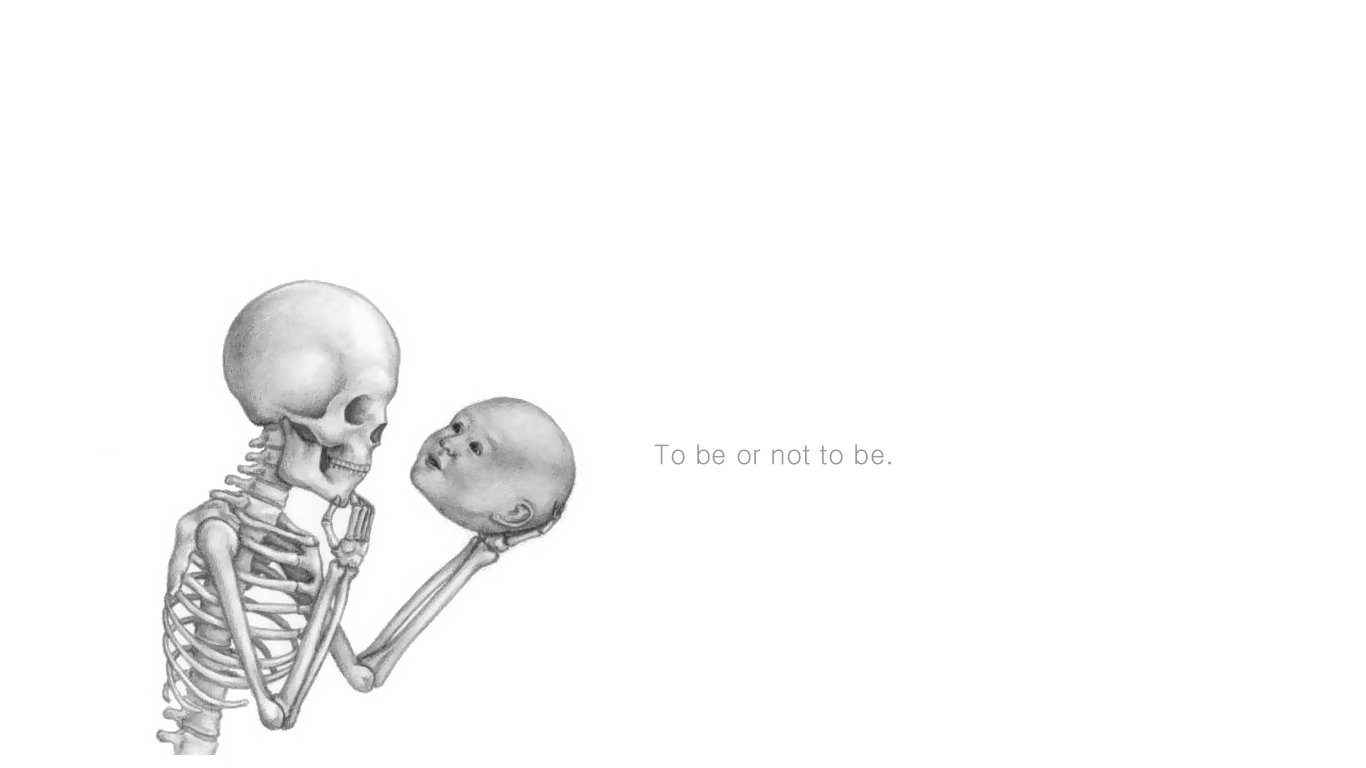 Mobile wallpaper: Dark, Skeleton