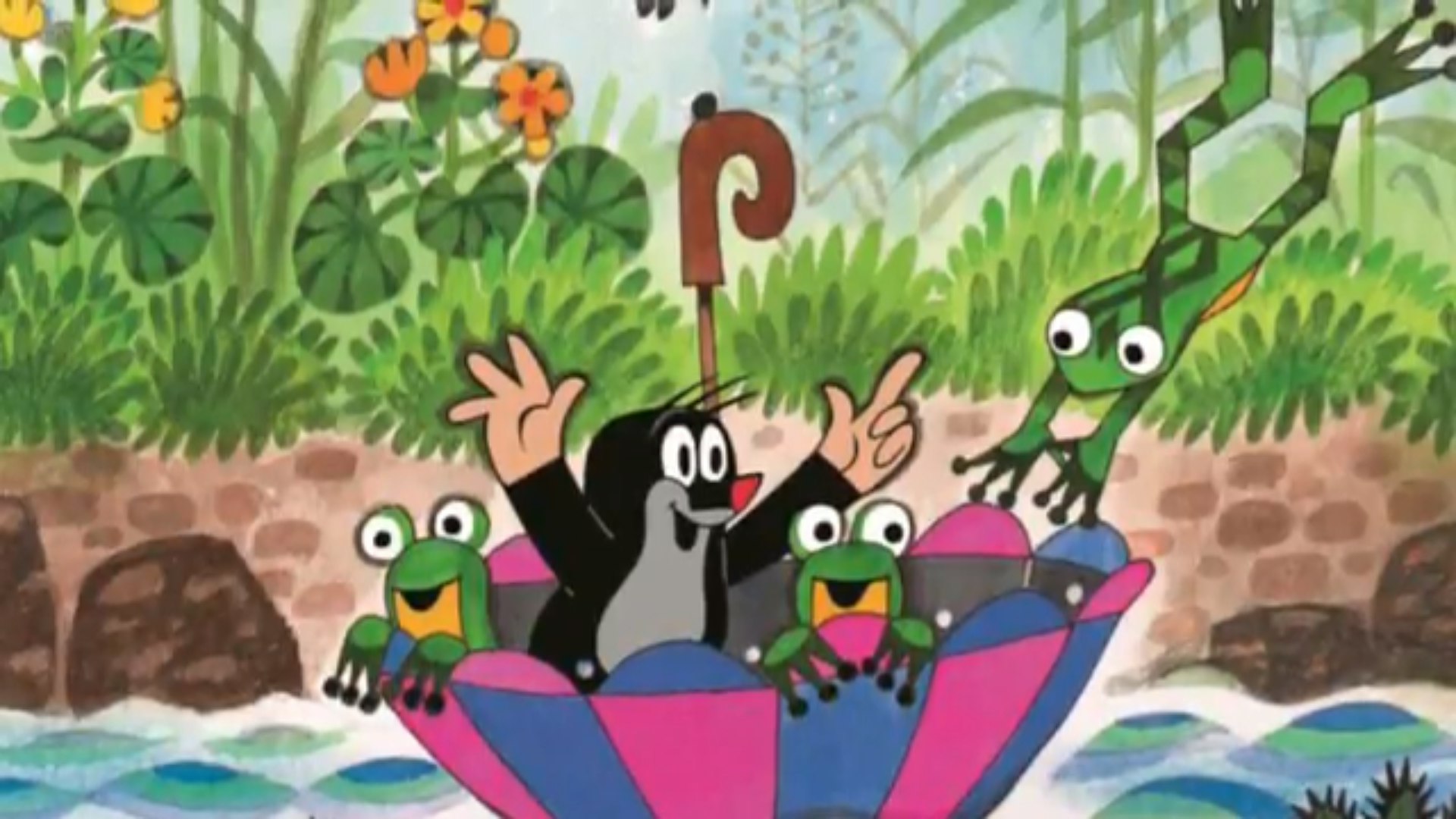 Czech cartoon mole's socialist utopia