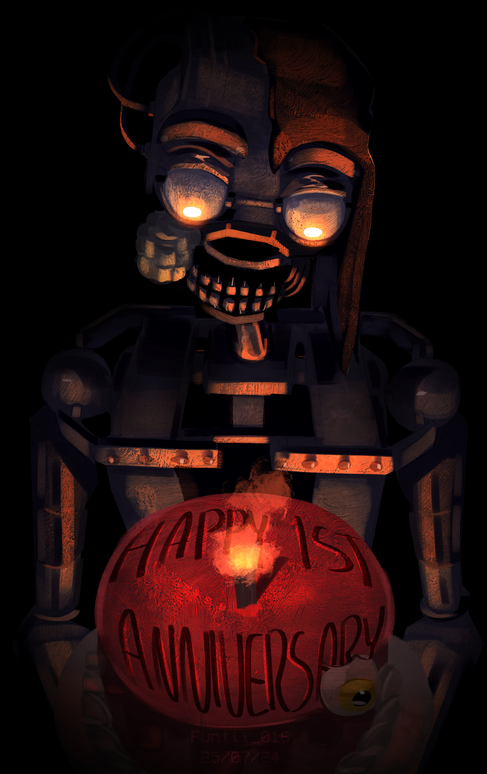 Happy 1st Anniversary FNaF Ruin!, r