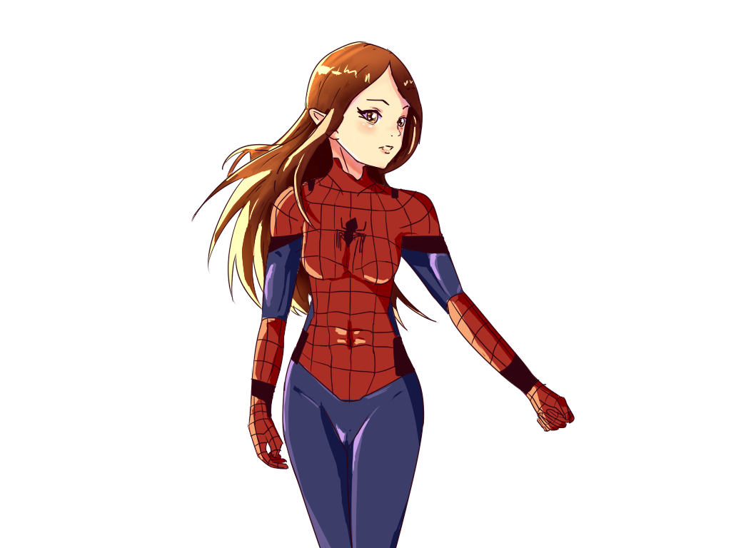 Girl Spiderman (Sticker) Sci