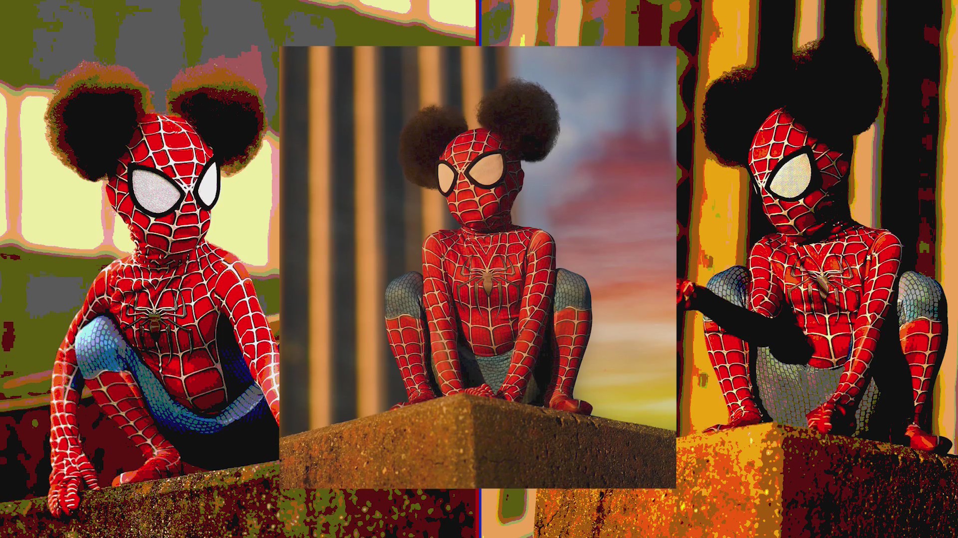 Viral 'Spider Girl' Birthday Photo