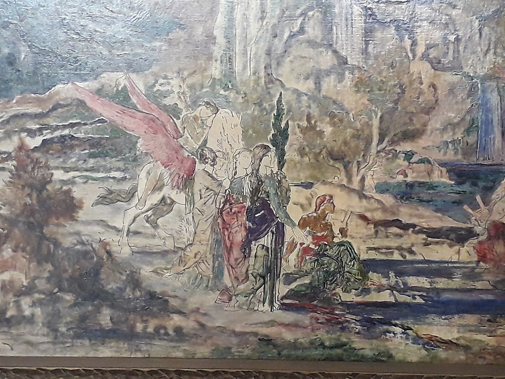 Gustave Moreau, Les Piérides