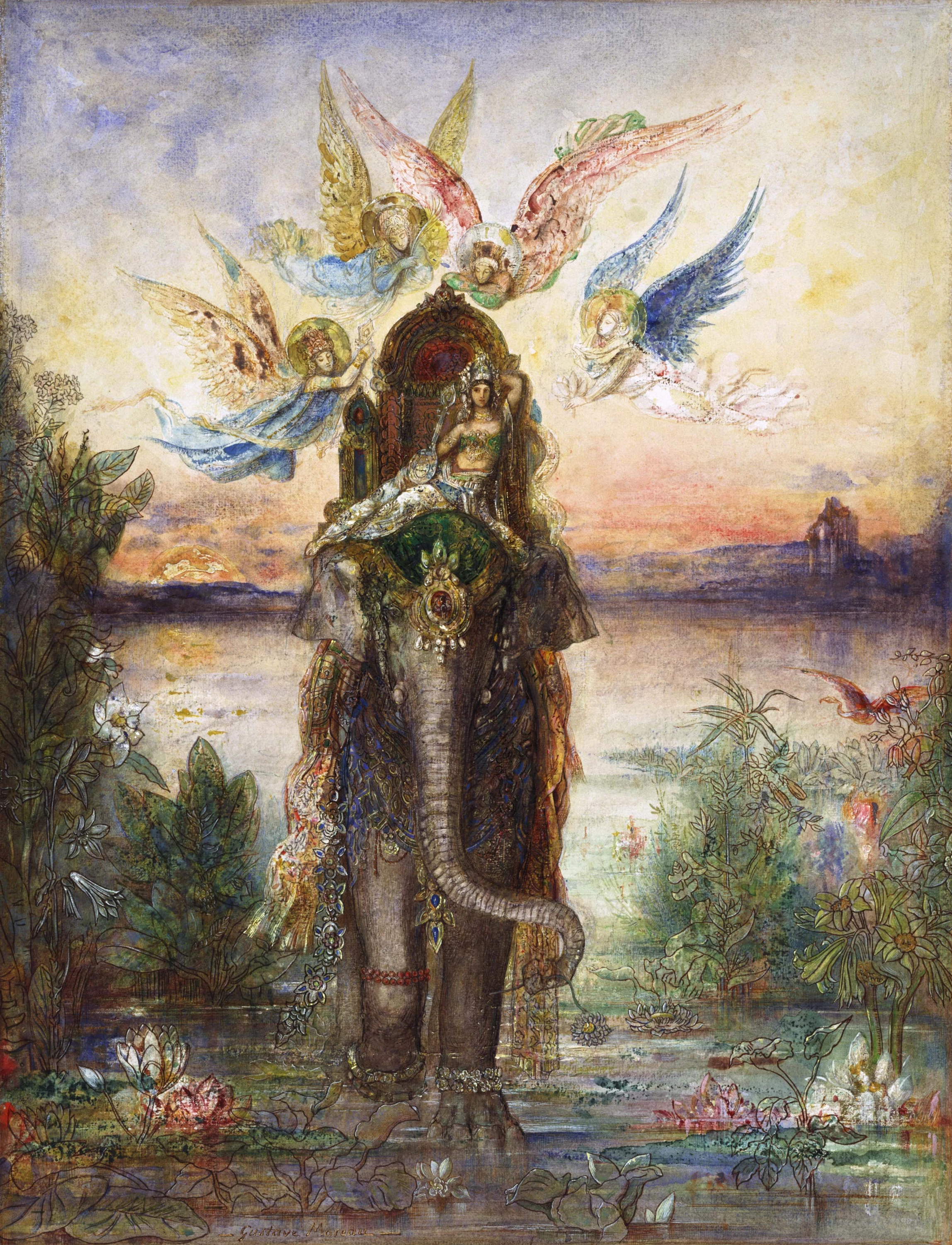 Phaethon by Gustave Moreau. Obelisk