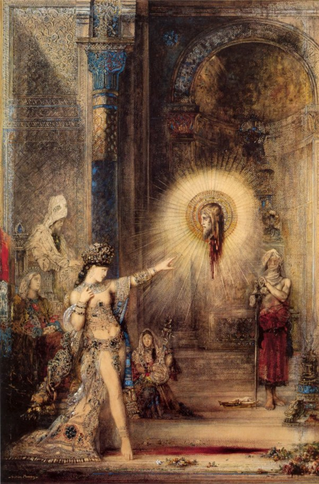 Gustave Moreau Salome and the femme