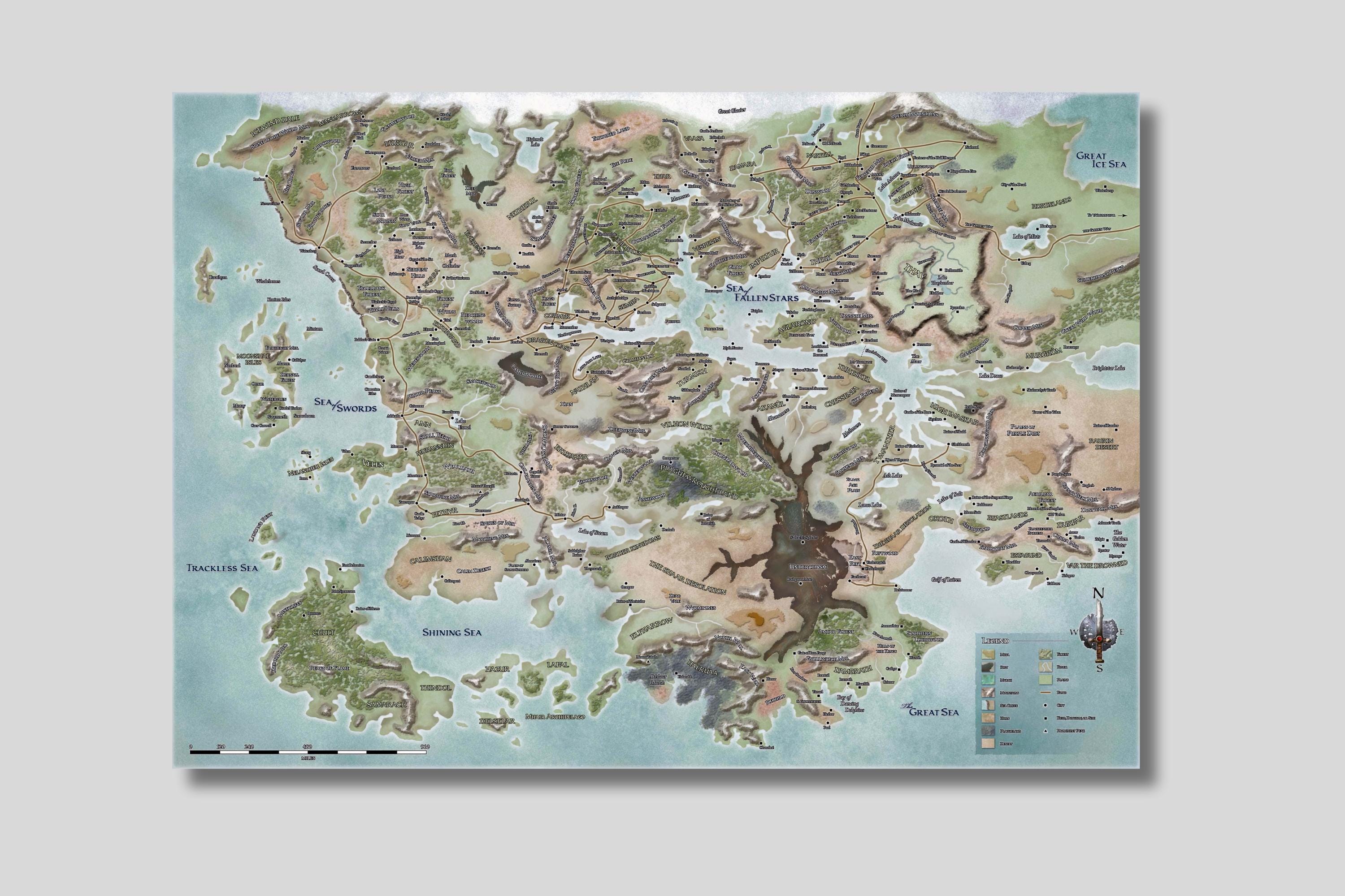 Dungeons and Dragons Canvas Poster