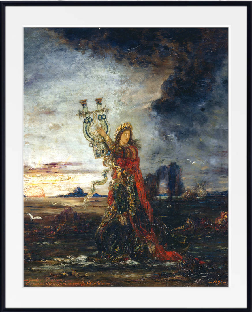 Gustave Moreau Fine Art Print, Arion
