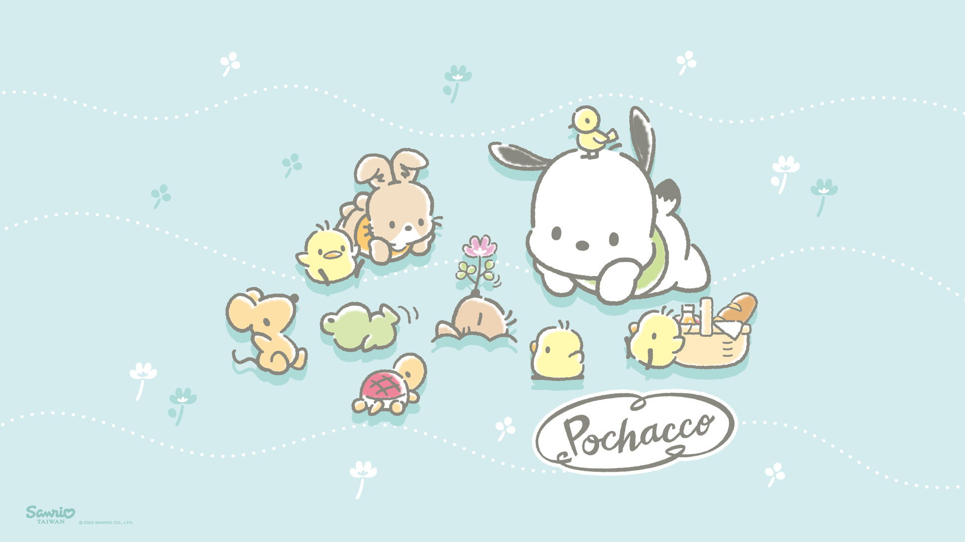 Pochacco Background Laptop