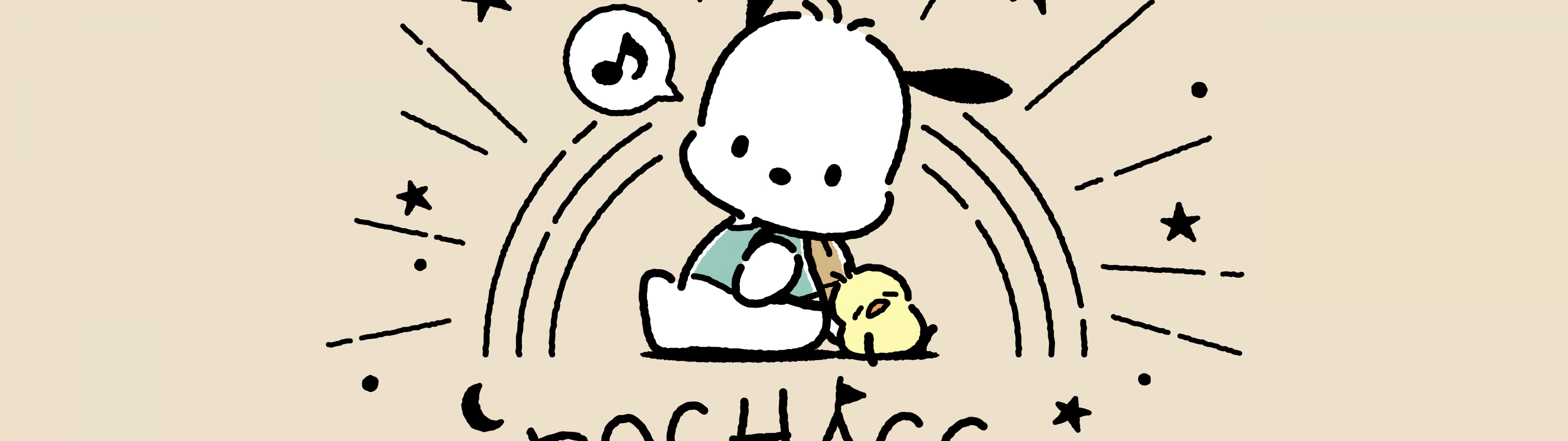 Pochacco Wallpaper 4K, 5K, Cute cartoon