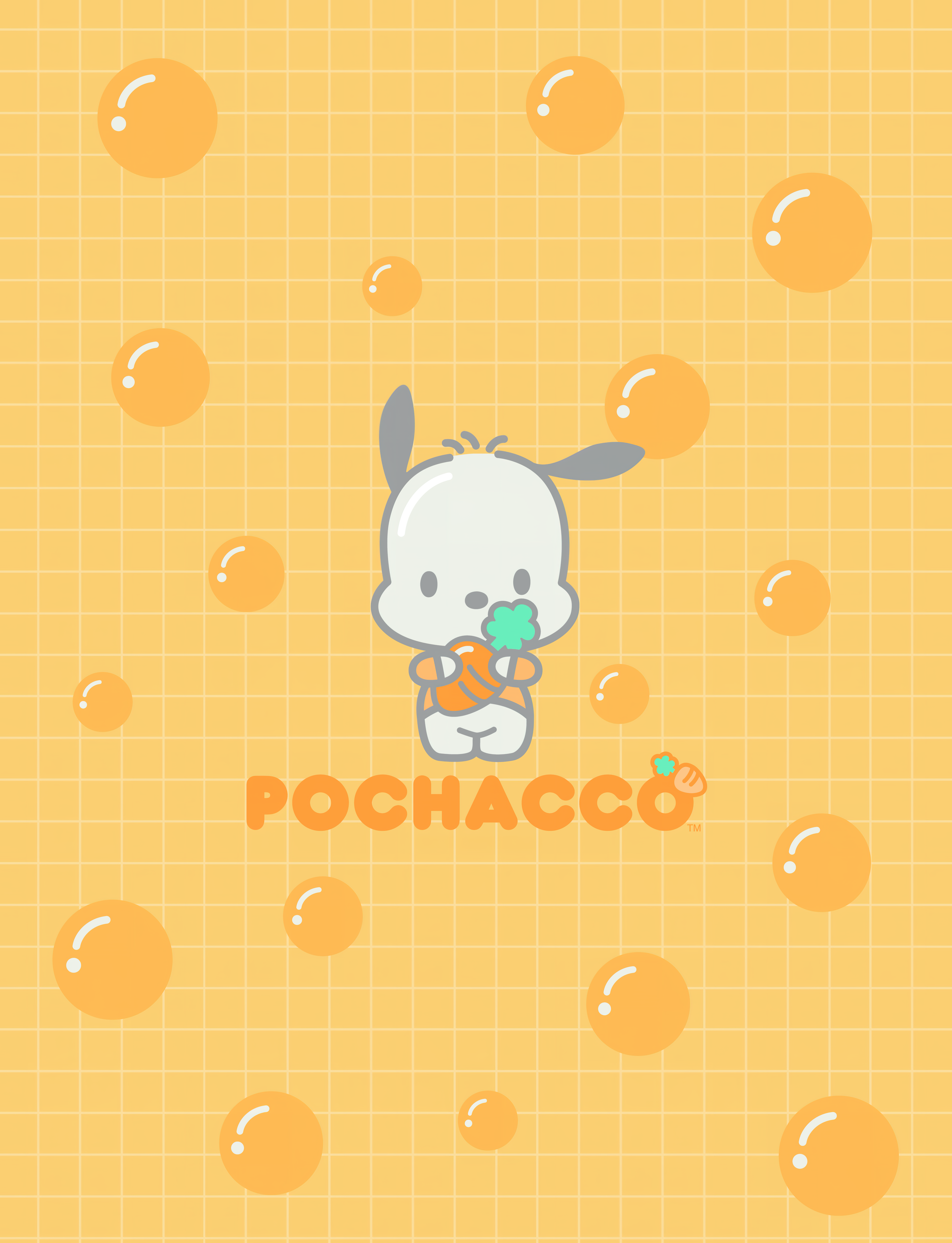 Pochacco 4K Wallpaper for iPhone