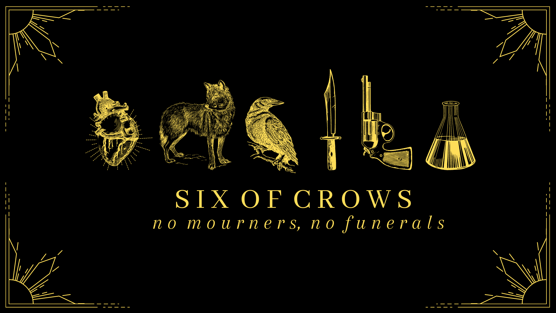Six Of Crows Crow Club Wall