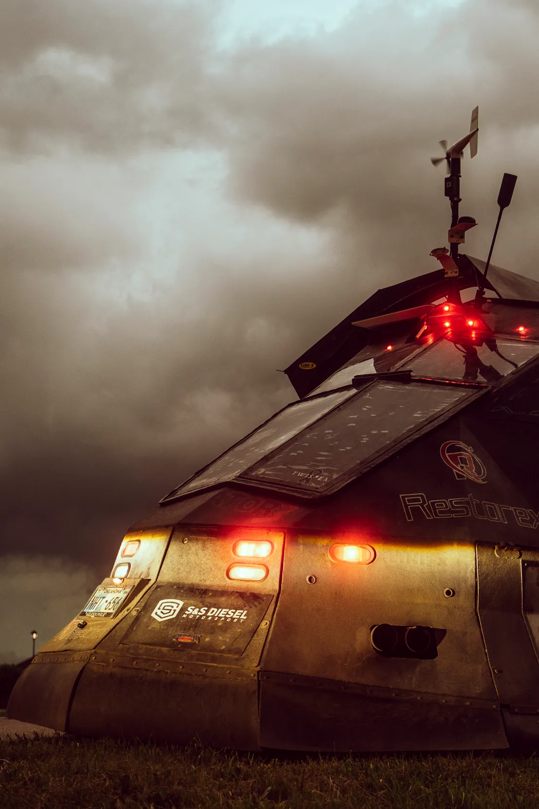 To Study Tornados, Bring An Apocalypse Proof Truck. And Rocket Launchers