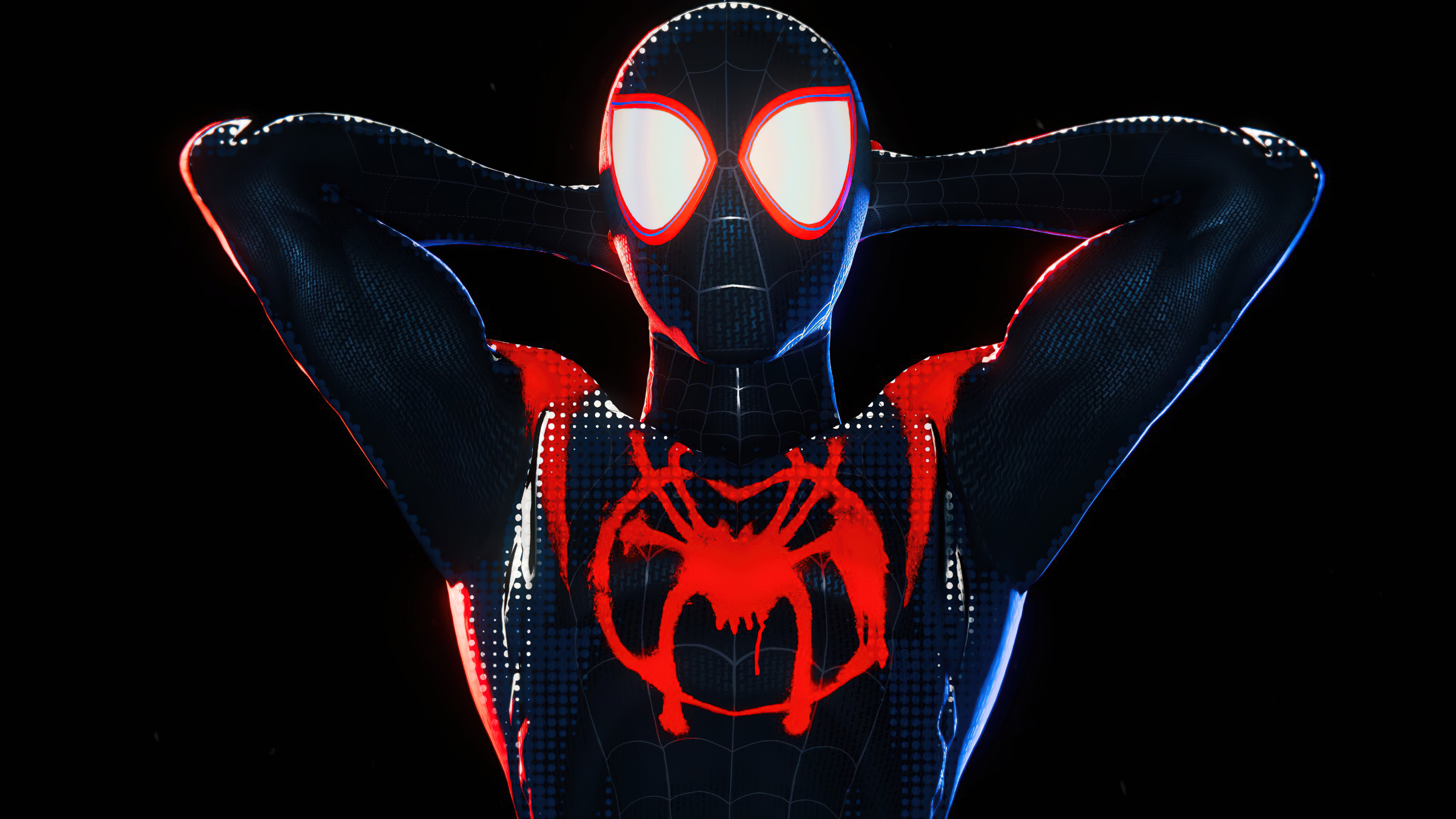 Miles Morales Wallpaper 4K, AMOLED
