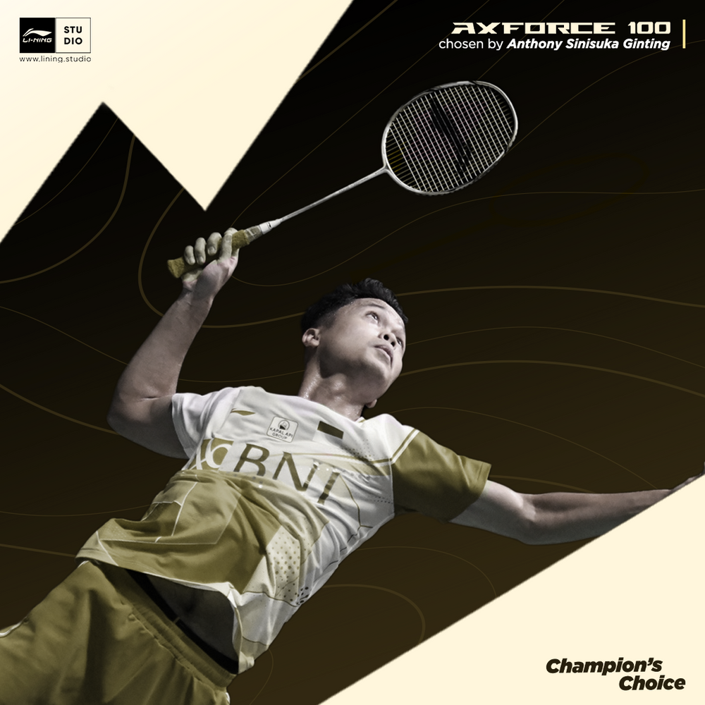 Anthony Sinisuka Ginting. Li Ning