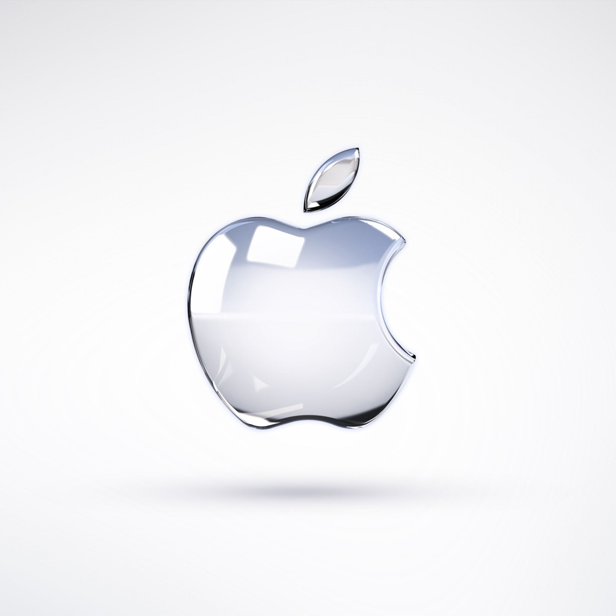 Apple Logo Glass iPad Air Wallpaper