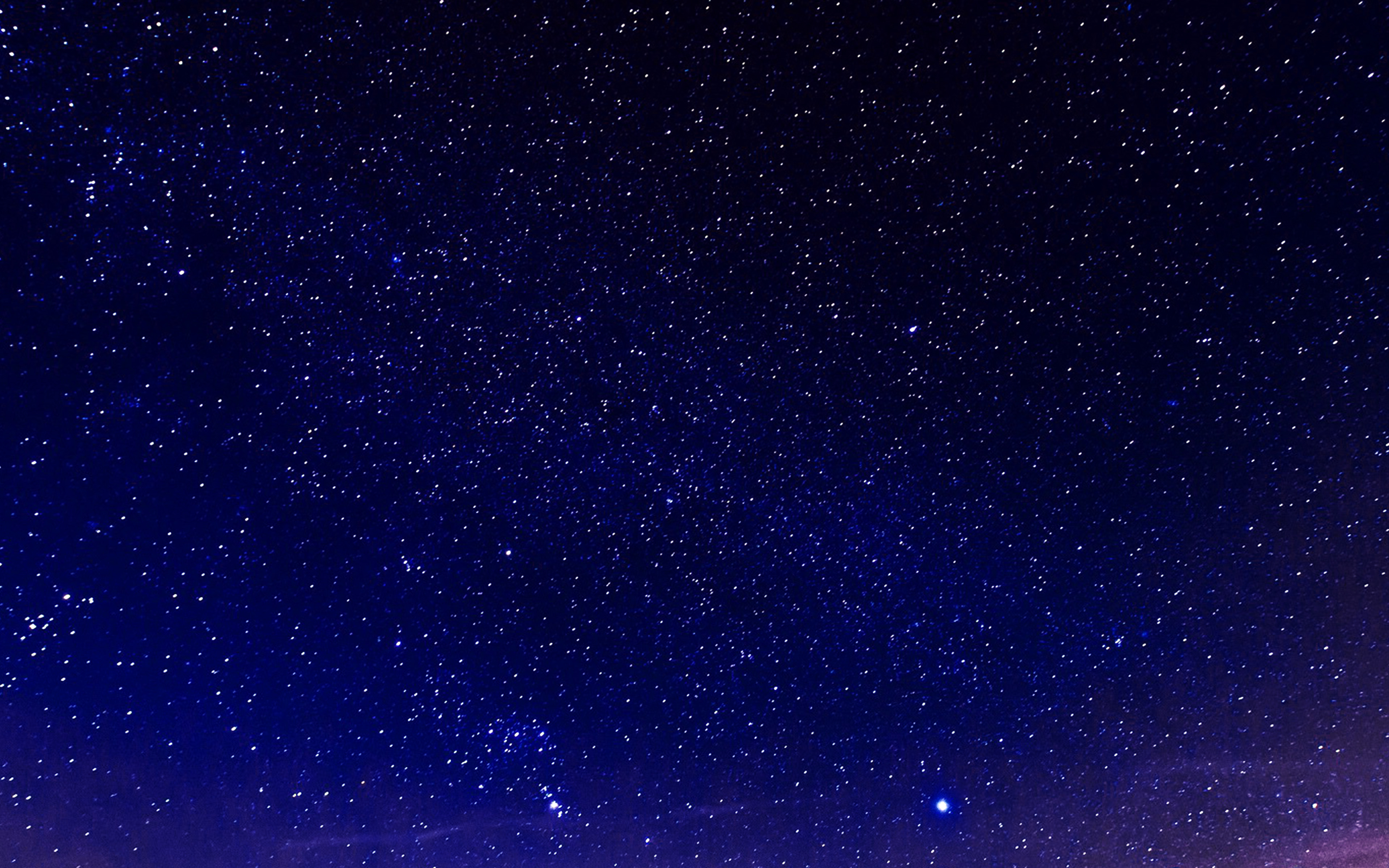 Space Sky Night Dark Nature Blue