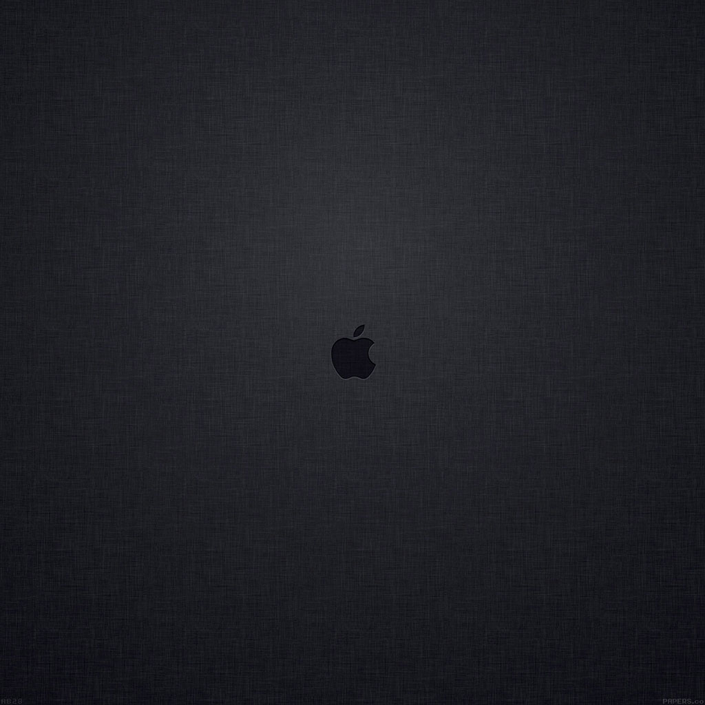 Wallpaper Tiny Apple Logo Dark