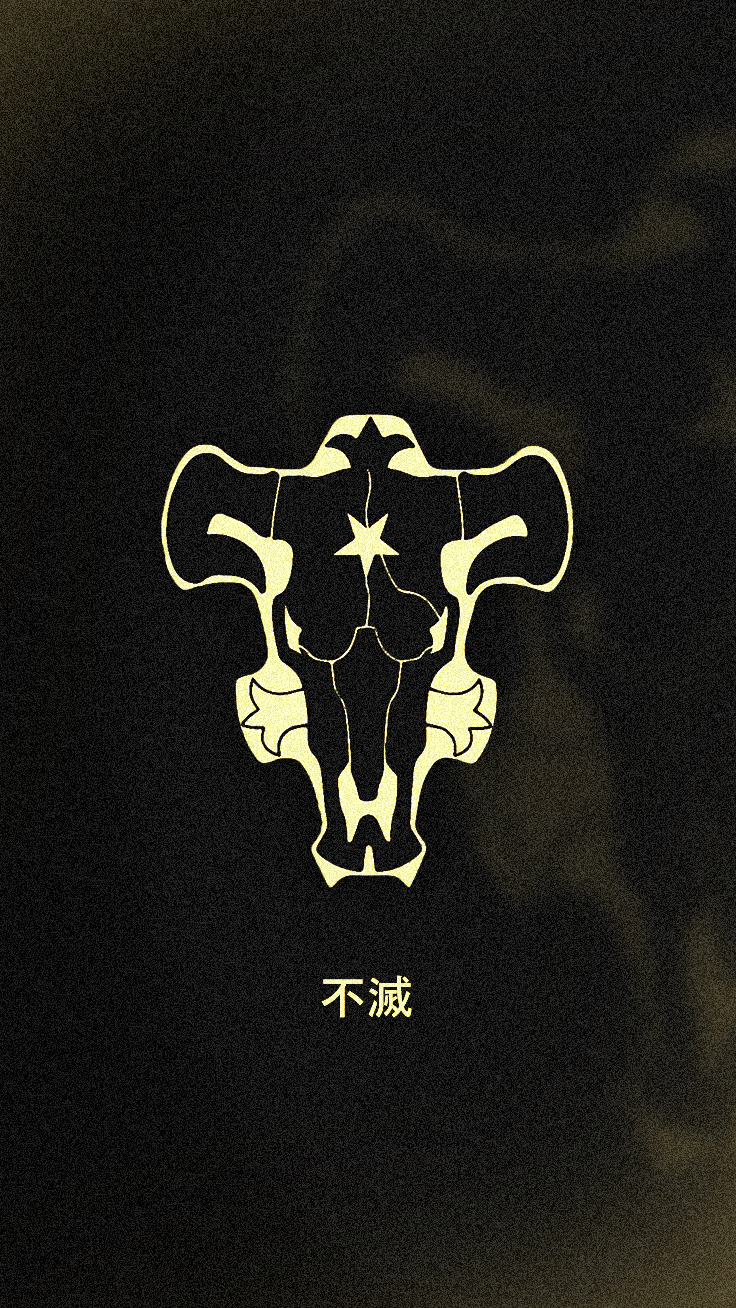 Black Bulls phone wallpaper custom made