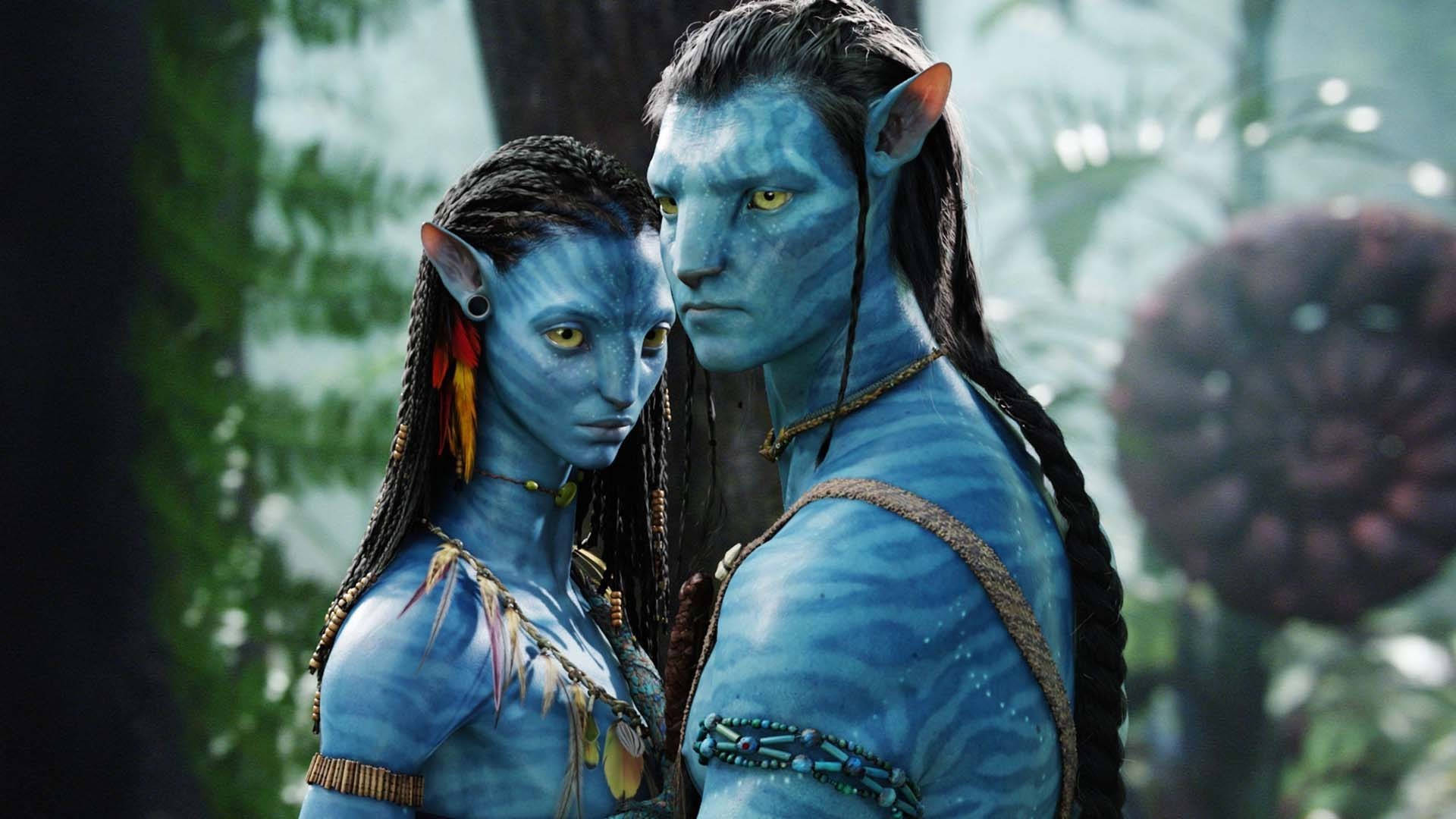 Neytiri And Jake Sully In Avatar HD