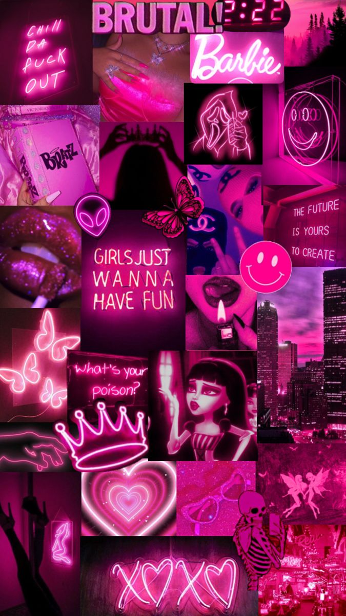 hot pink aesthetic