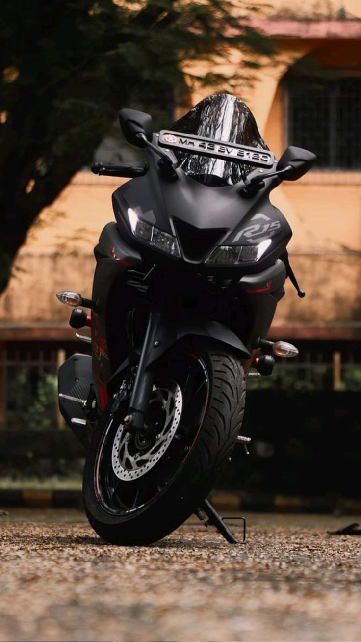 wallpaper photo black motobike giels